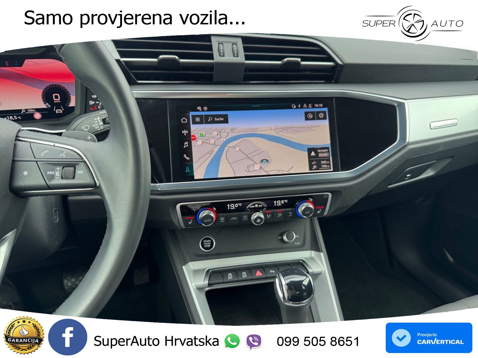 Audi Q3 40 TDI (193 KS) quattro S tronic LED+GR SJED+ACC