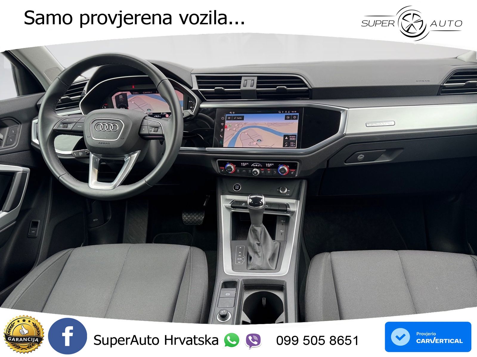 Audi Q3 40 TDI (193 KS) quattro S tronic LED+GR SJED+ACC