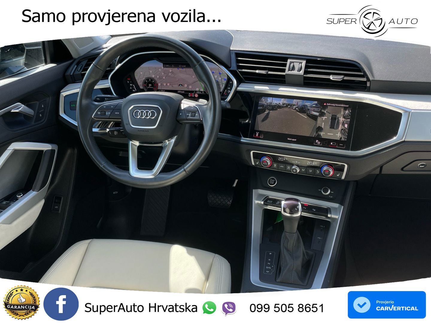 Audi Q3 35 TDI (150 KS) quattro S tronic advanced LED+GR SJED+ACC