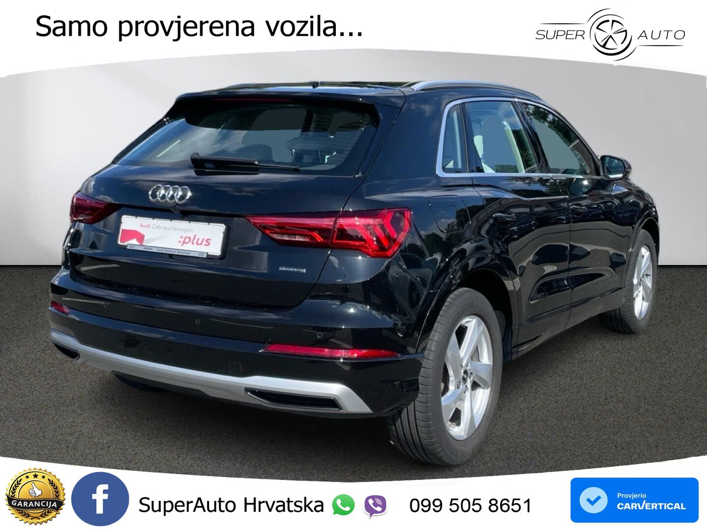 Audi Q3 35 TDI (150 KS) quattro S tronic advanced LED+GR SJED+ACC