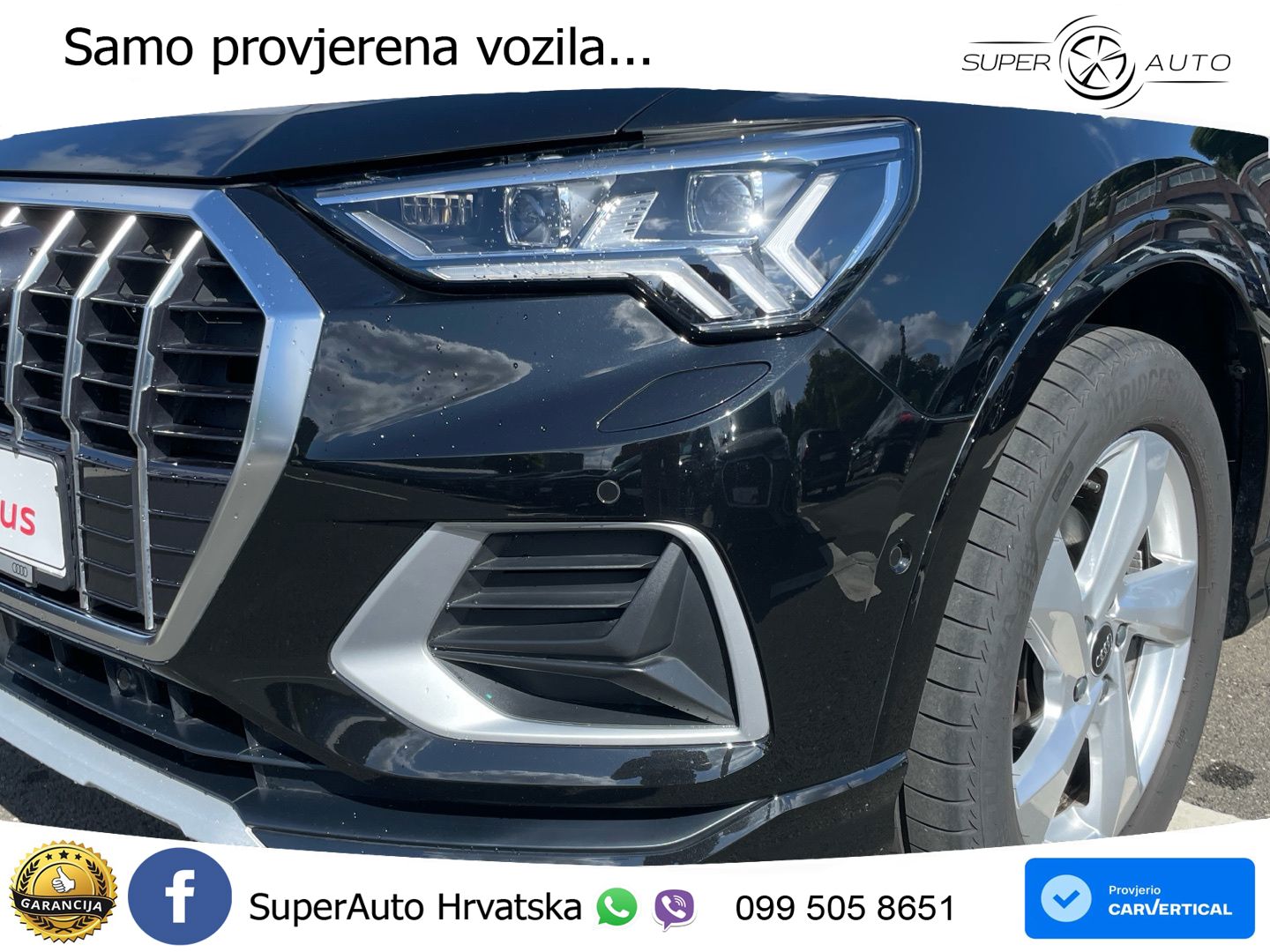Audi Q3 35 TDI (150 KS) quattro S tronic advanced LED+GR SJED+ACC