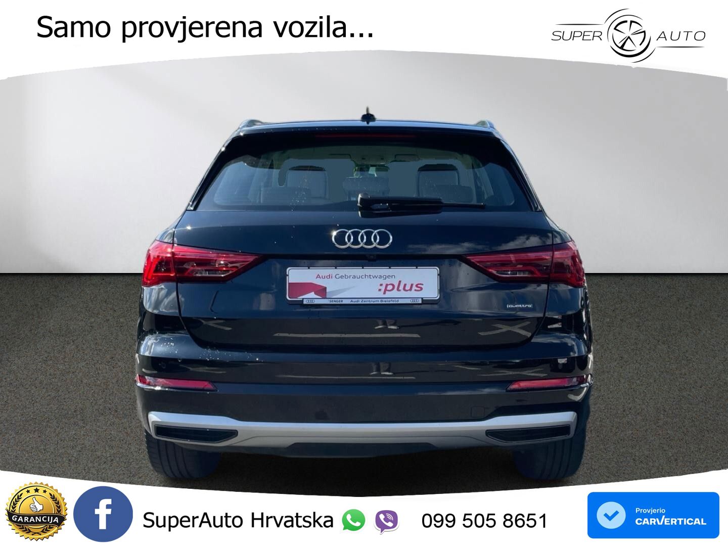 Audi Q3 35 TDI (150 KS) quattro S tronic advanced LED+GR SJED+ACC