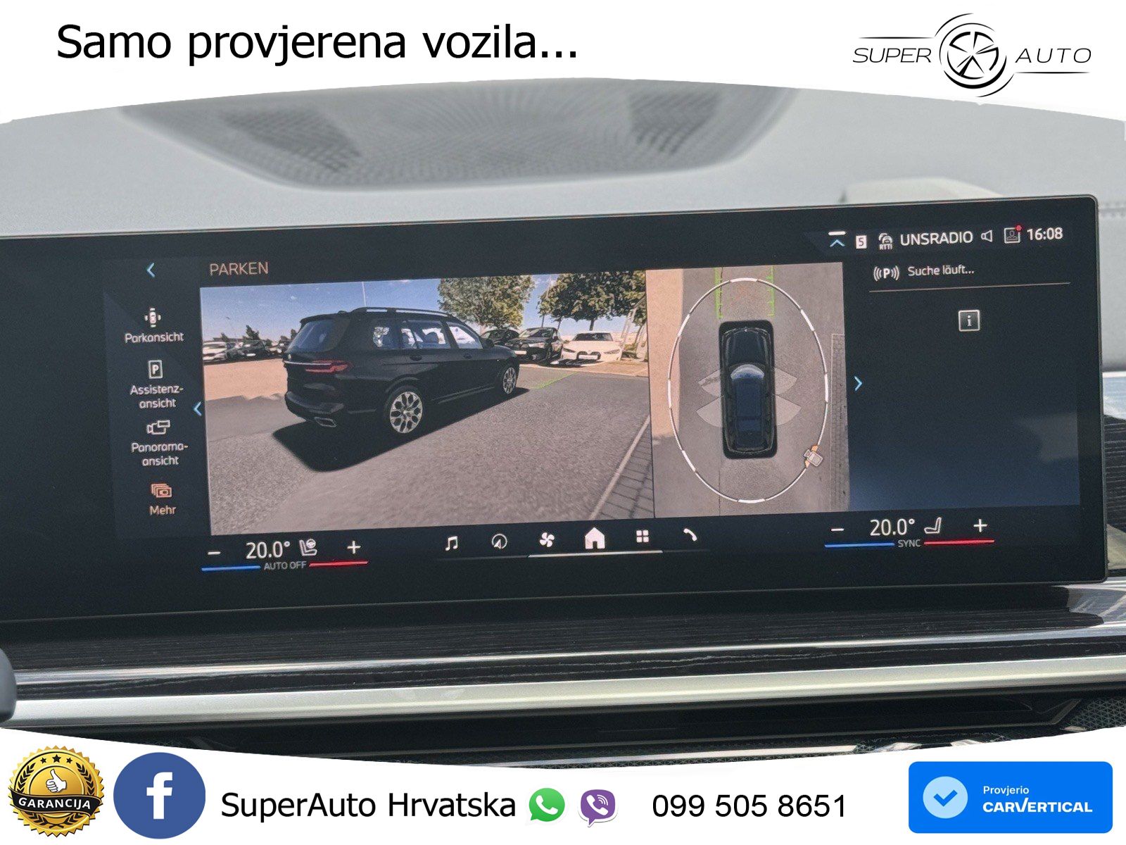 BMW X7 40i (381 KS) xDrive Steptronic M Sport ZRAČNI+ACC+GR SJED+KAM+PANO