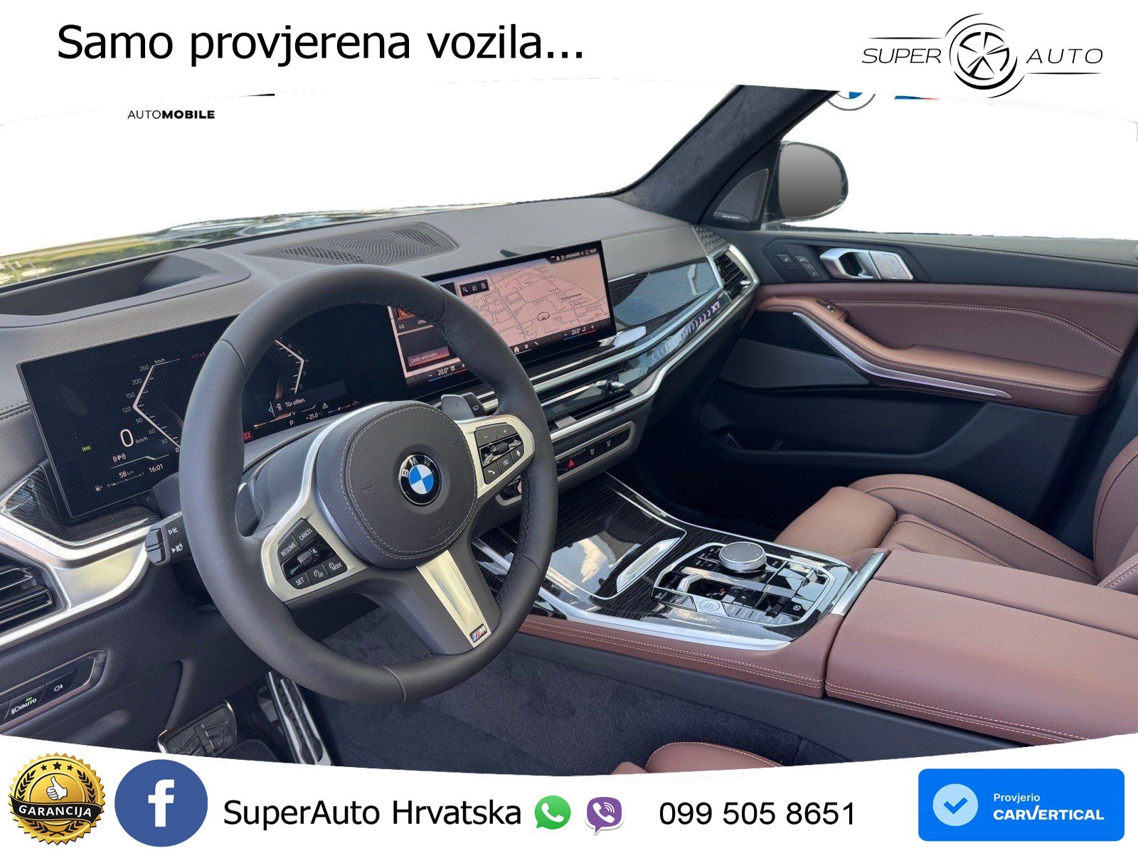 BMW X7 40i (381 KS) xDrive Steptronic M Sport ZRAČNI+ACC+GR SJED+KAM+PANO
