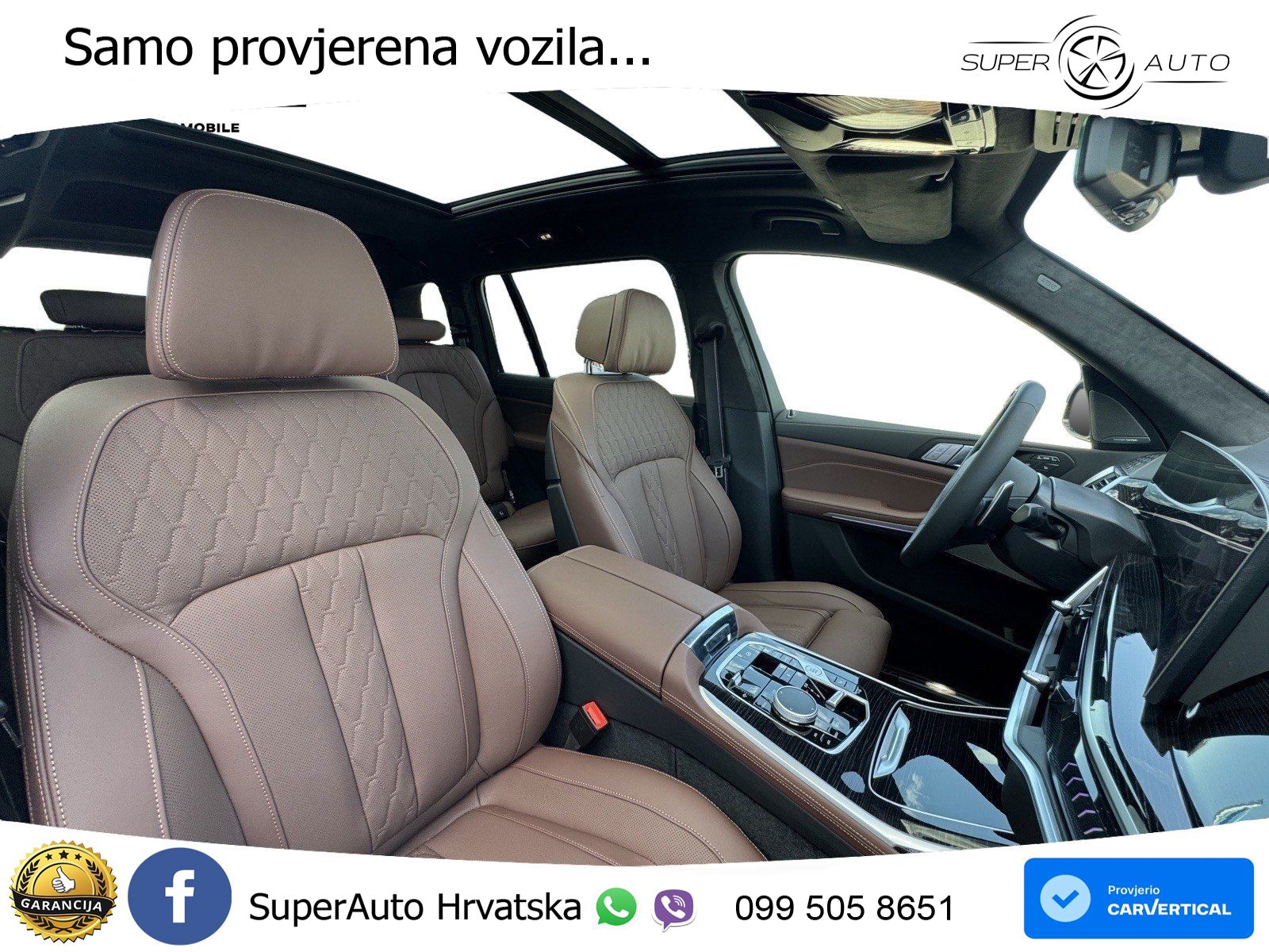 BMW X7 40i (381 KS) xDrive Steptronic M Sport ZRAČNI+ACC+GR SJED+KAM+PANO
