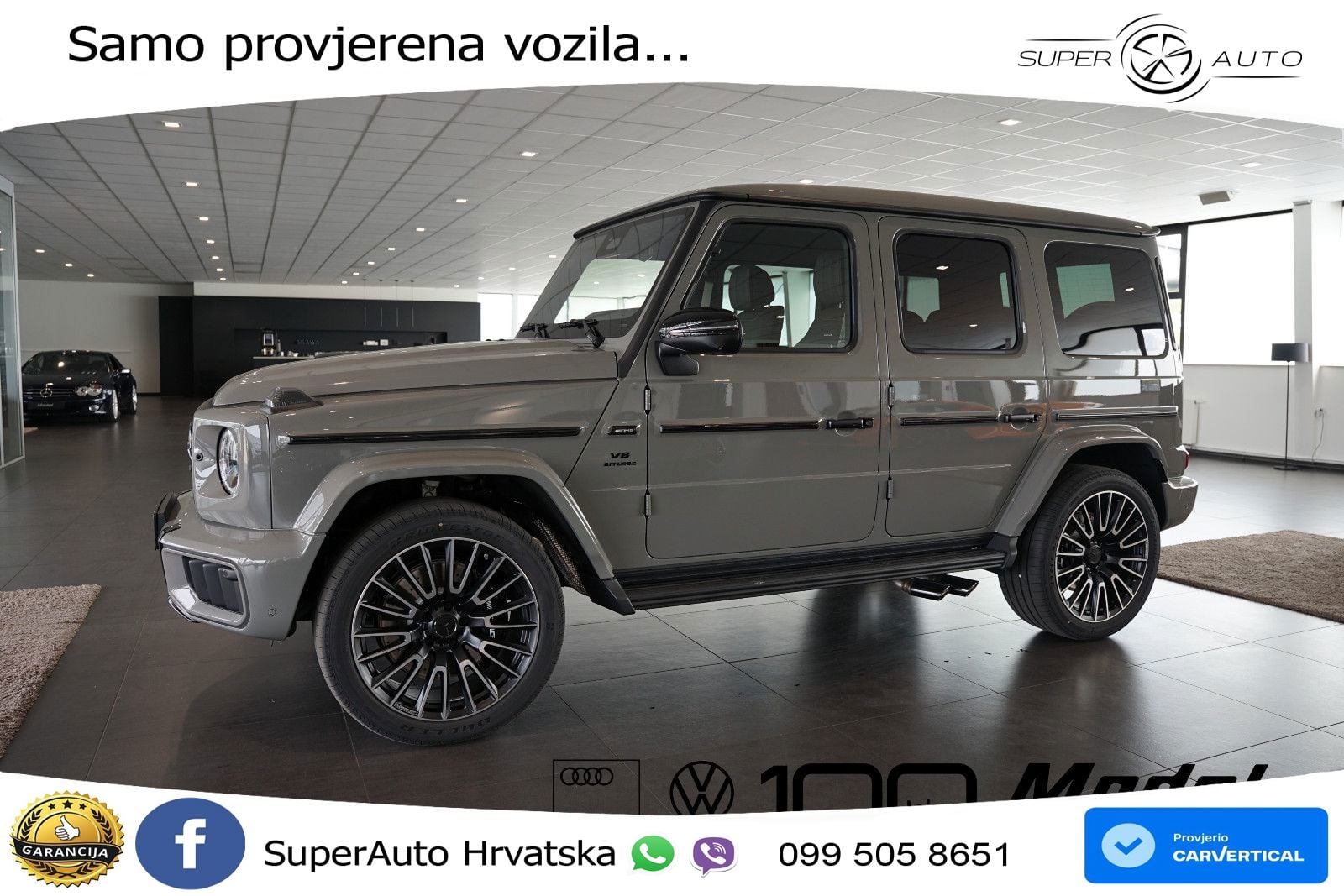Mercedes AMG G 63 Long V8 (585 KS) 4MATIC 9G-TRONIC AMG SPEEDSHIFT TCT Superior LED+GR SJED+ACC