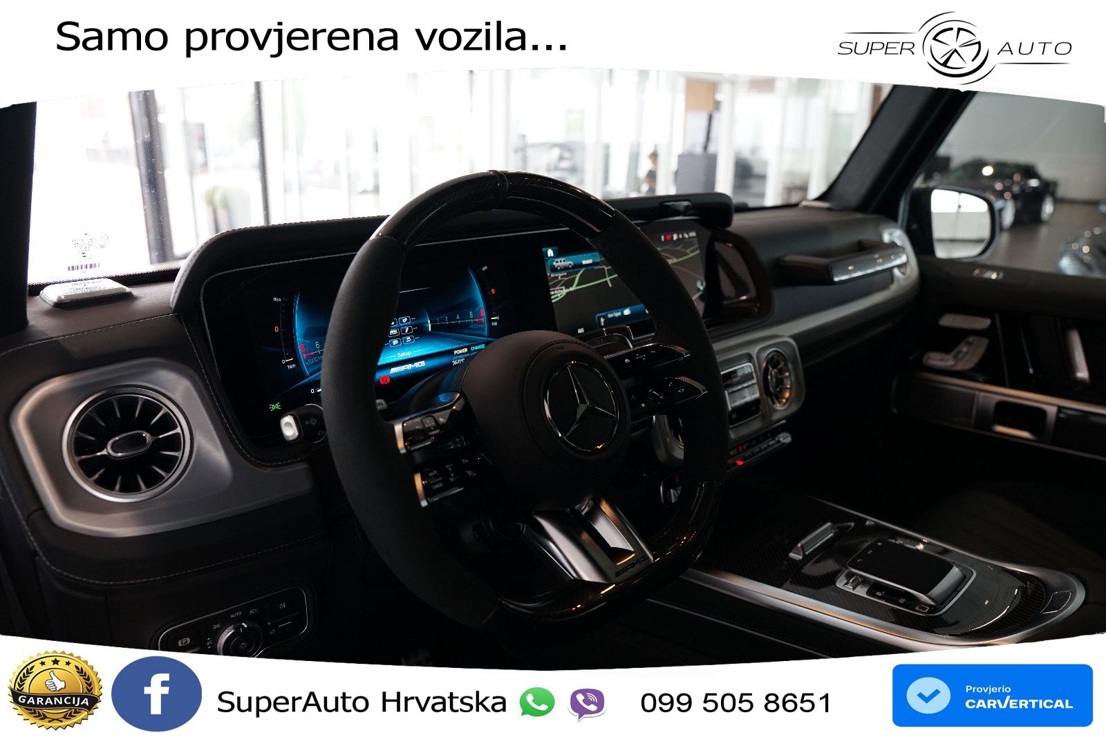 Mercedes AMG G 63 Long V8 (585 KS) 4MATIC 9G-TRONIC AMG SPEEDSHIFT TCT Superior LED+GR SJED+ACC
