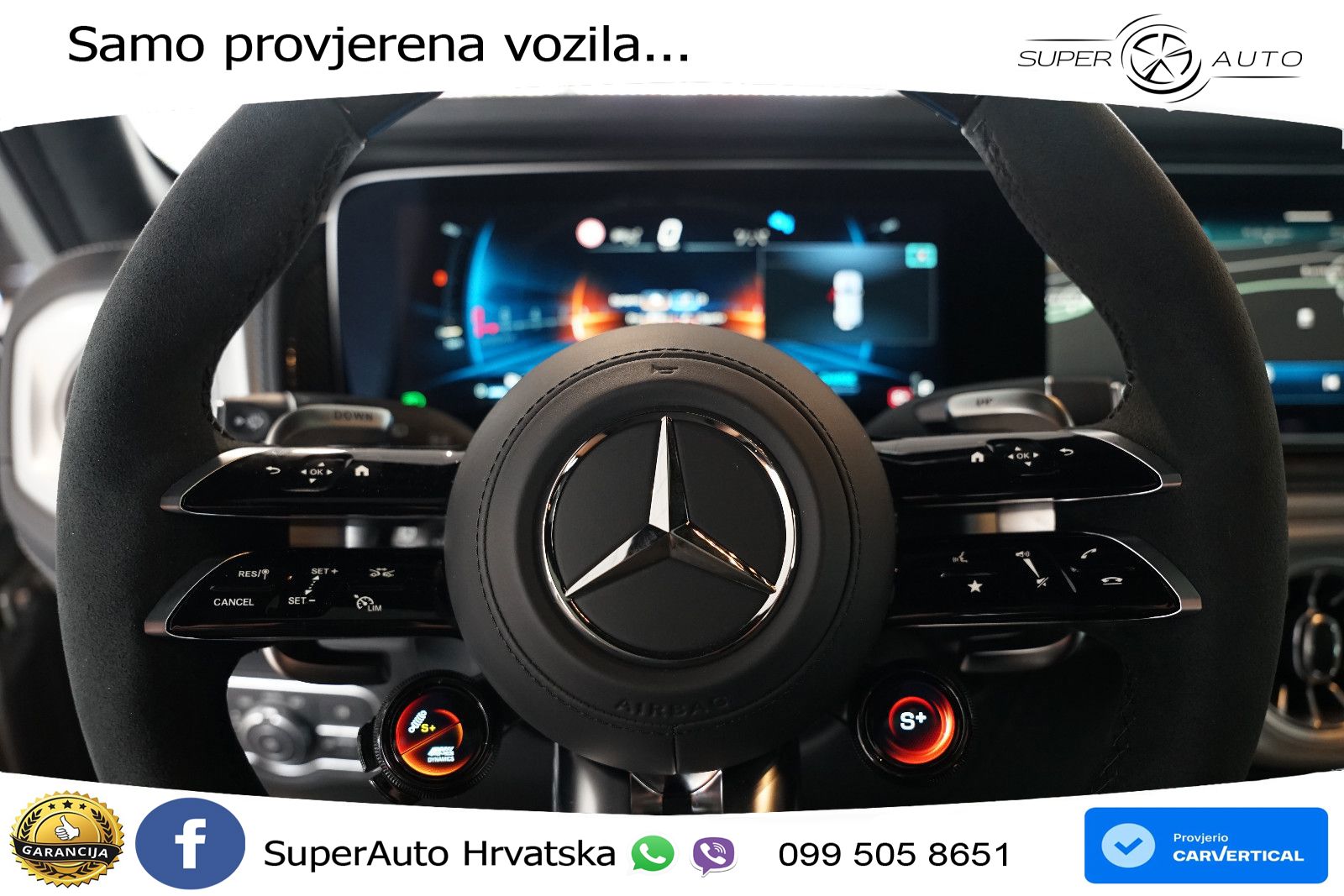 Mercedes AMG G 63 Long V8 (585 KS) 4MATIC 9G-TRONIC AMG SPEEDSHIFT TCT Superior LED+GR SJED+ACC