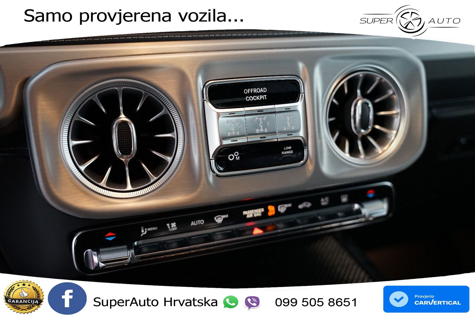 Mercedes AMG G 63 Long V8 (585 KS) 4MATIC 9G-TRONIC AMG SPEEDSHIFT TCT Superior LED+GR SJED+ACC