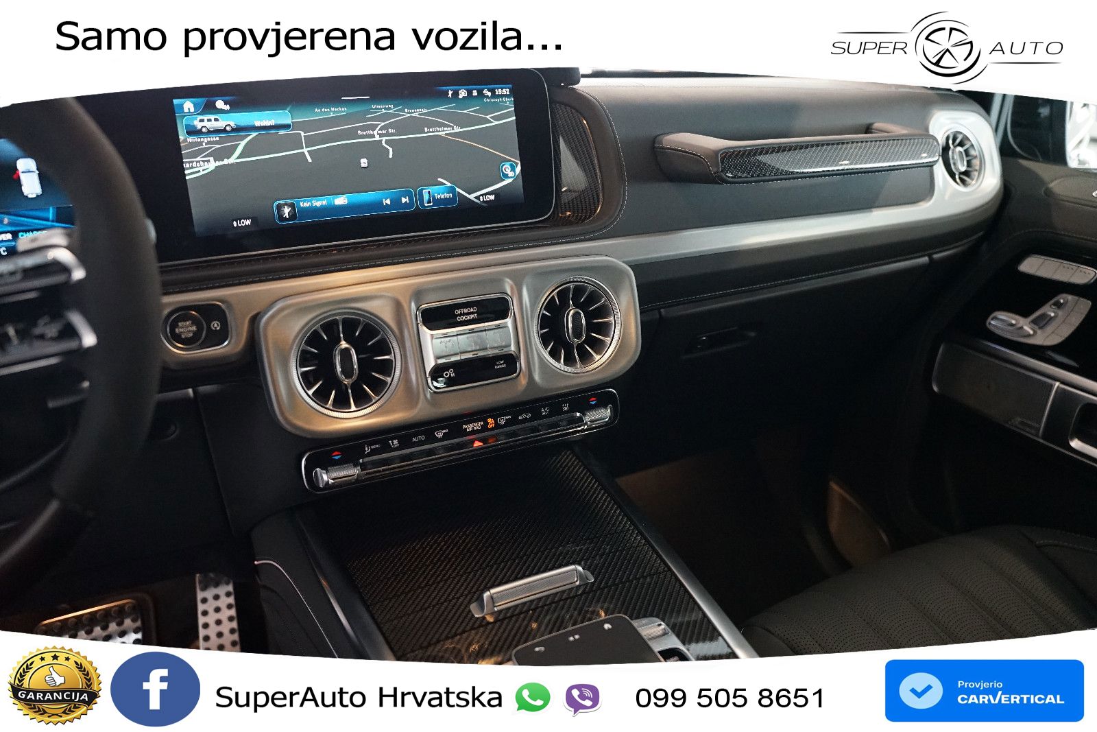 Mercedes AMG G 63 Long V8 (585 KS) 4MATIC 9G-TRONIC AMG SPEEDSHIFT TCT Superior LED+GR SJED+ACC