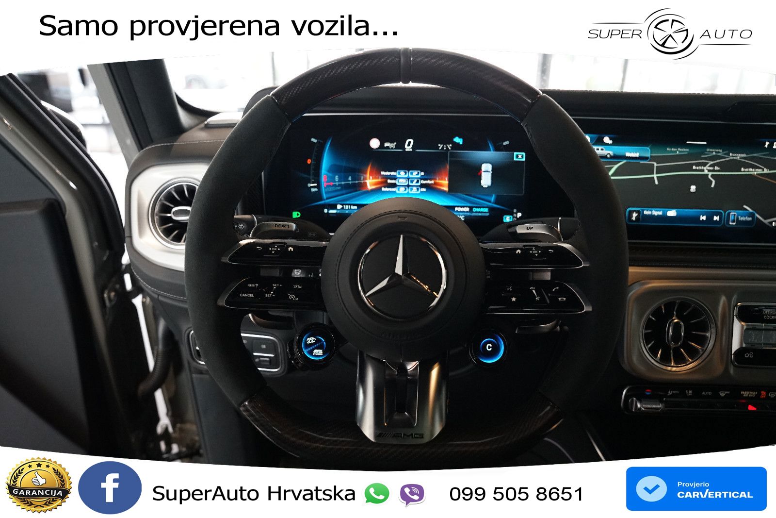 Mercedes AMG G 63 Long V8 (585 KS) 4MATIC 9G-TRONIC AMG SPEEDSHIFT TCT Superior LED+GR SJED+ACC
