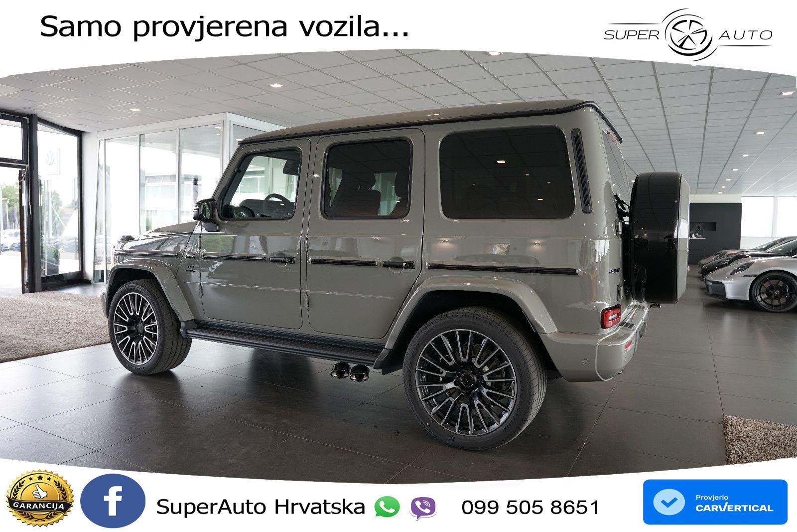 Mercedes AMG G 63 Long V8 (585 KS) 4MATIC 9G-TRONIC AMG SPEEDSHIFT TCT Superior LED+GR SJED+ACC