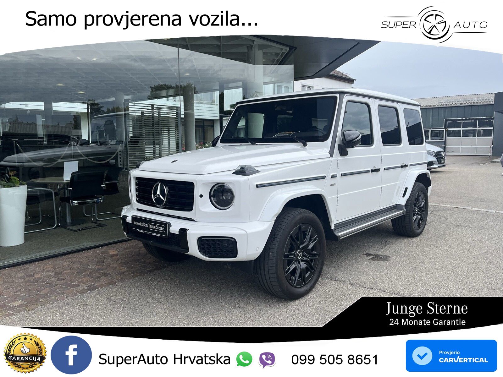 Mercedes G 580 EQ Long 116 kWh (587 KS) 4MATIC AMG LED+GR SJED+ACC