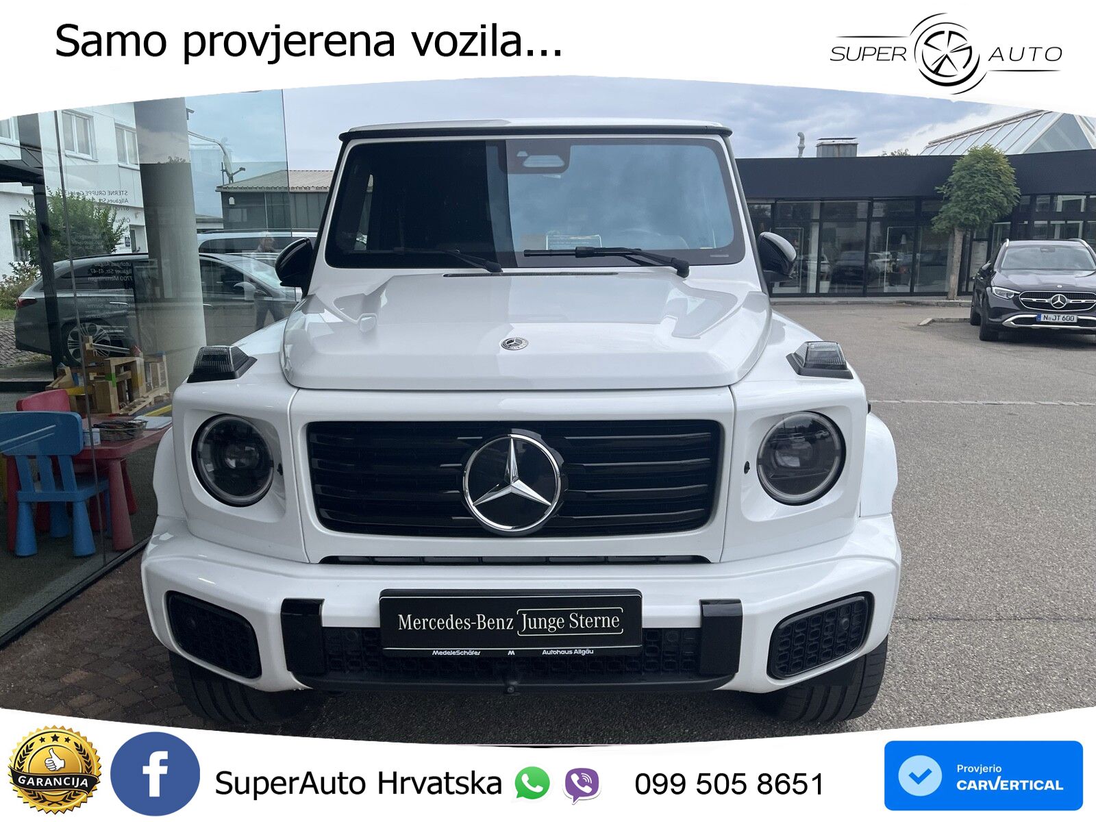 Mercedes G 580 EQ Long 116 kWh (587 KS) 4MATIC AMG LED+GR SJED+ACC