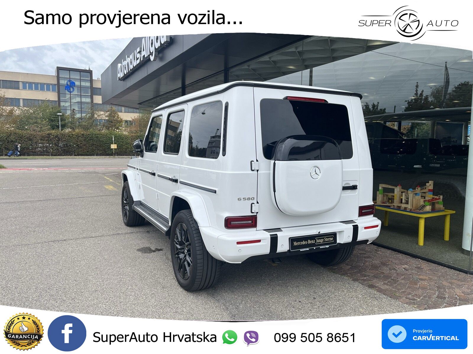 Mercedes G 580 EQ Long 116 kWh (587 KS) 4MATIC AMG LED+GR SJED+ACC