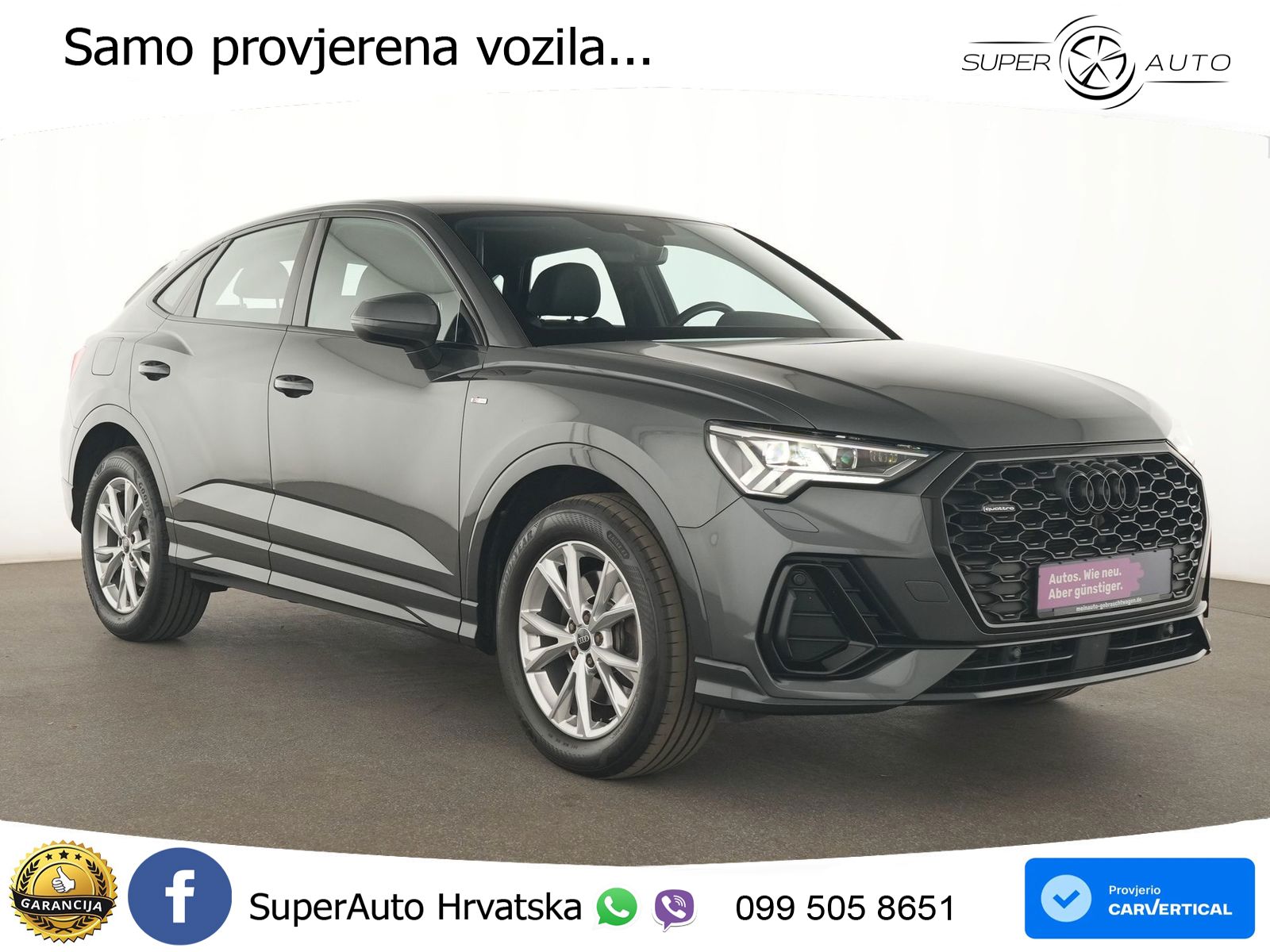 Audi Q3 II Sportback 45 TFSI (245 KS) quattro S tronic S line
