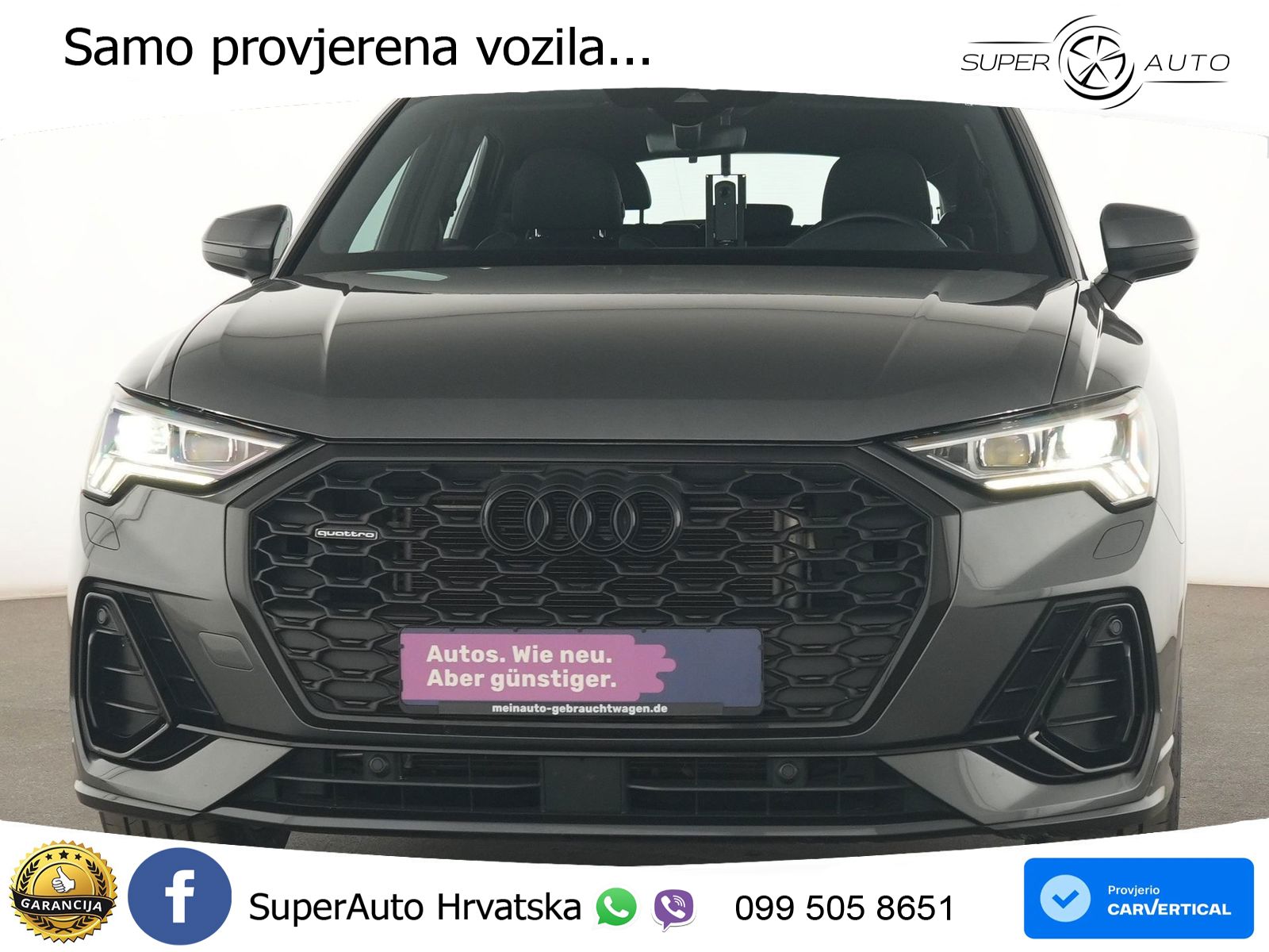 Audi Q3 II Sportback 45 TFSI (245 KS) quattro S tronic S line