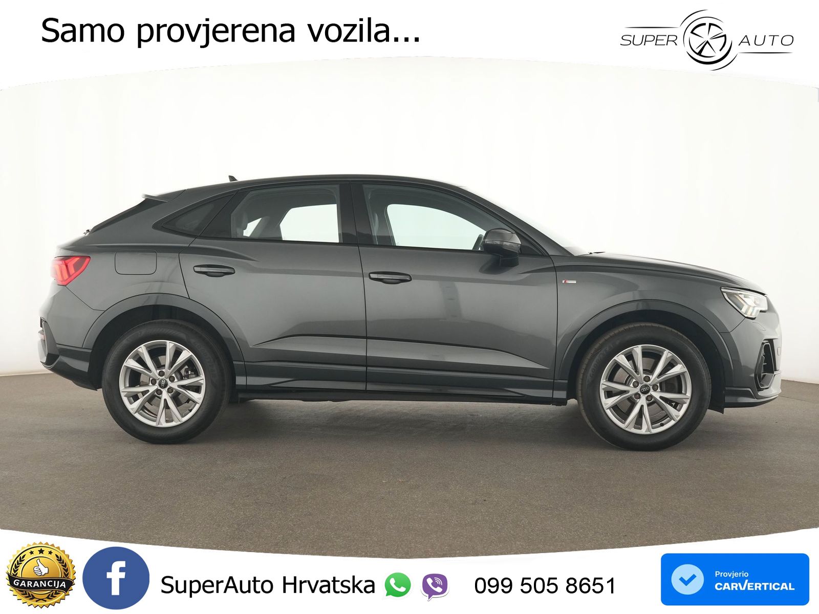 Audi Q3 II Sportback 45 TFSI (245 KS) quattro S tronic S line