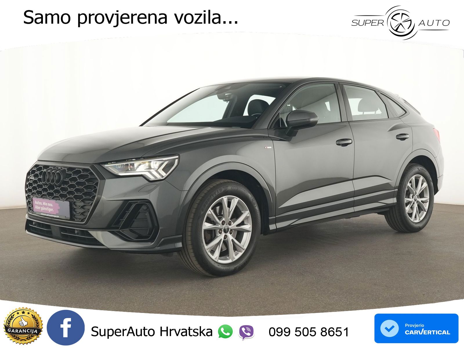 Audi Q3 II Sportback 45 TFSI (245 KS) quattro S tronic S line