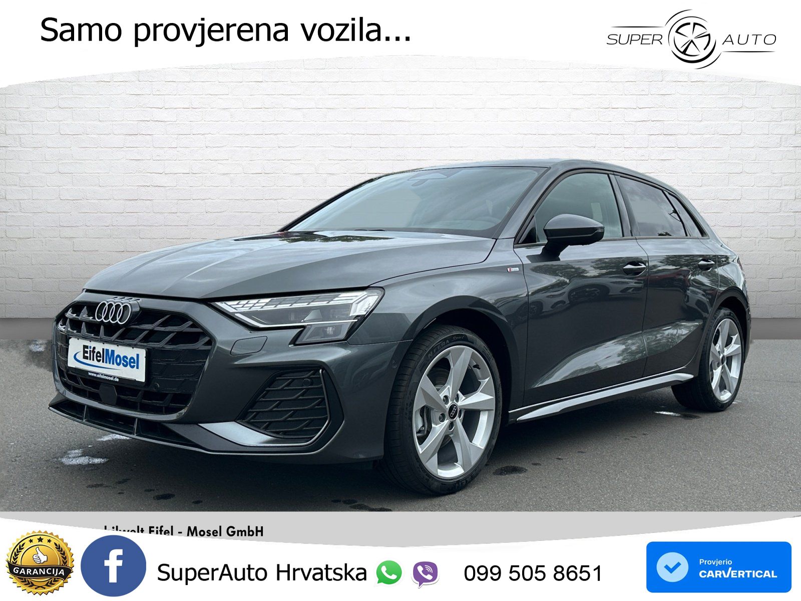 Audi A3 Sportback 40 TFSI (204 KS) quattro S tronic S line