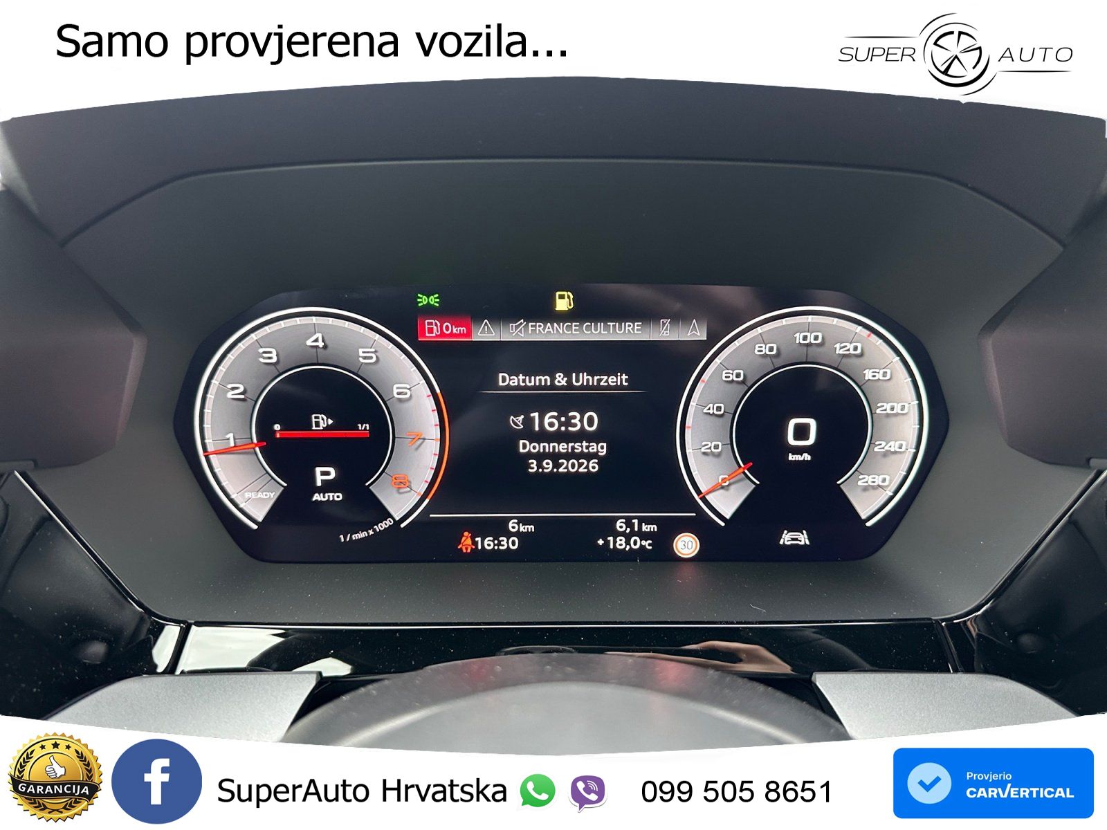 Audi A3 Sportback 40 TFSI (204 KS) quattro S tronic S line