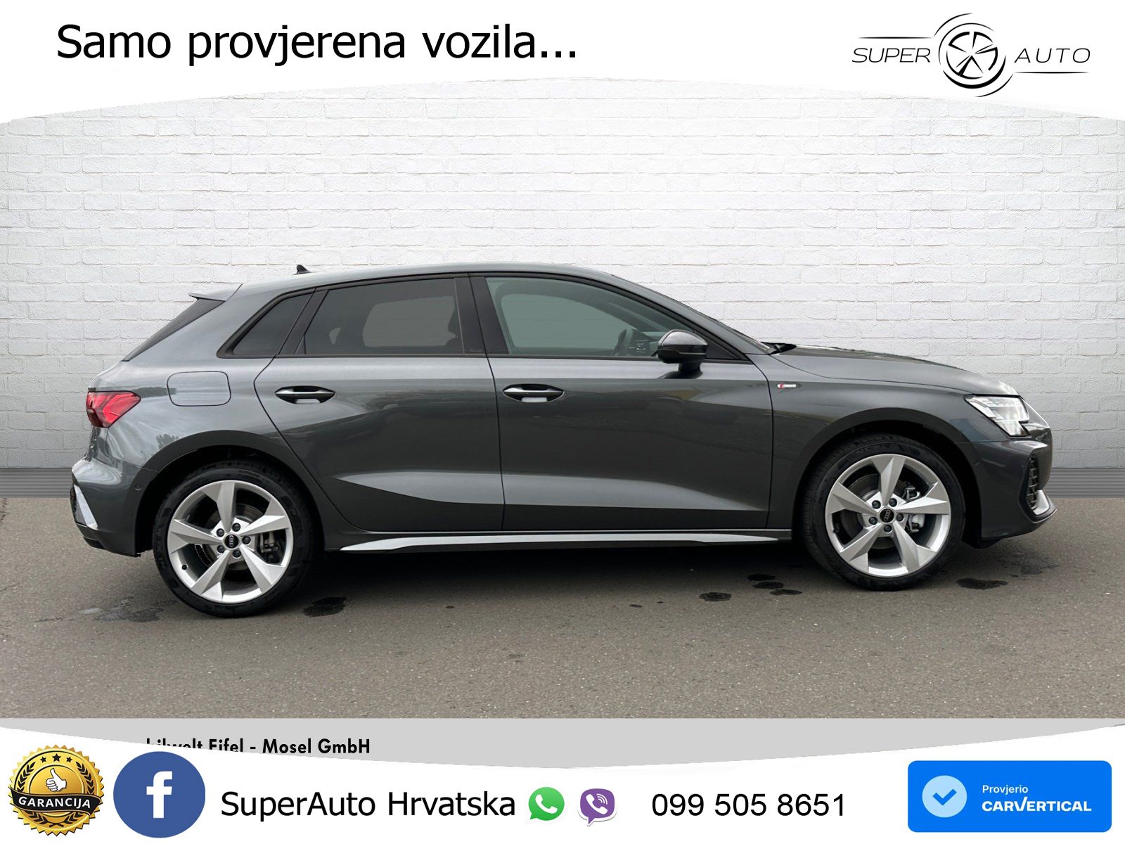 Audi A3 Sportback 40 TFSI (204 KS) quattro S tronic S line