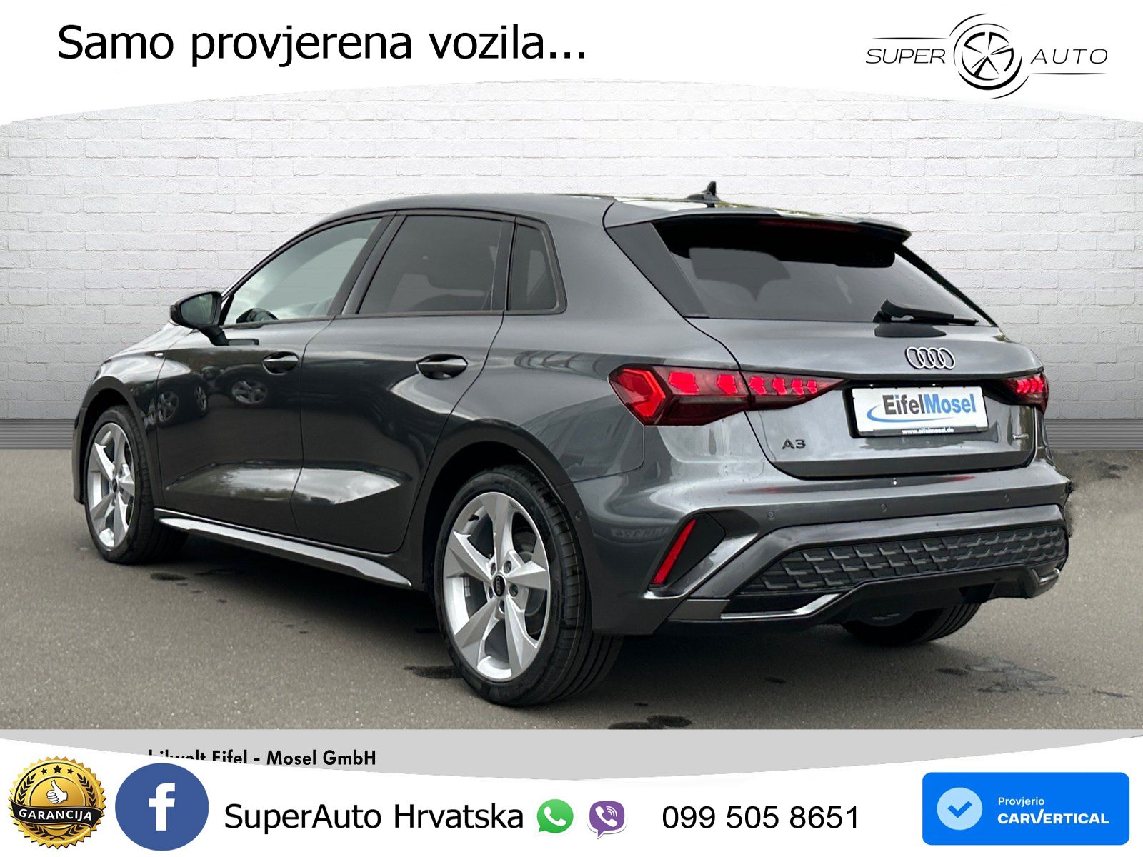Audi A3 Sportback 40 TFSI (204 KS) quattro S tronic S line