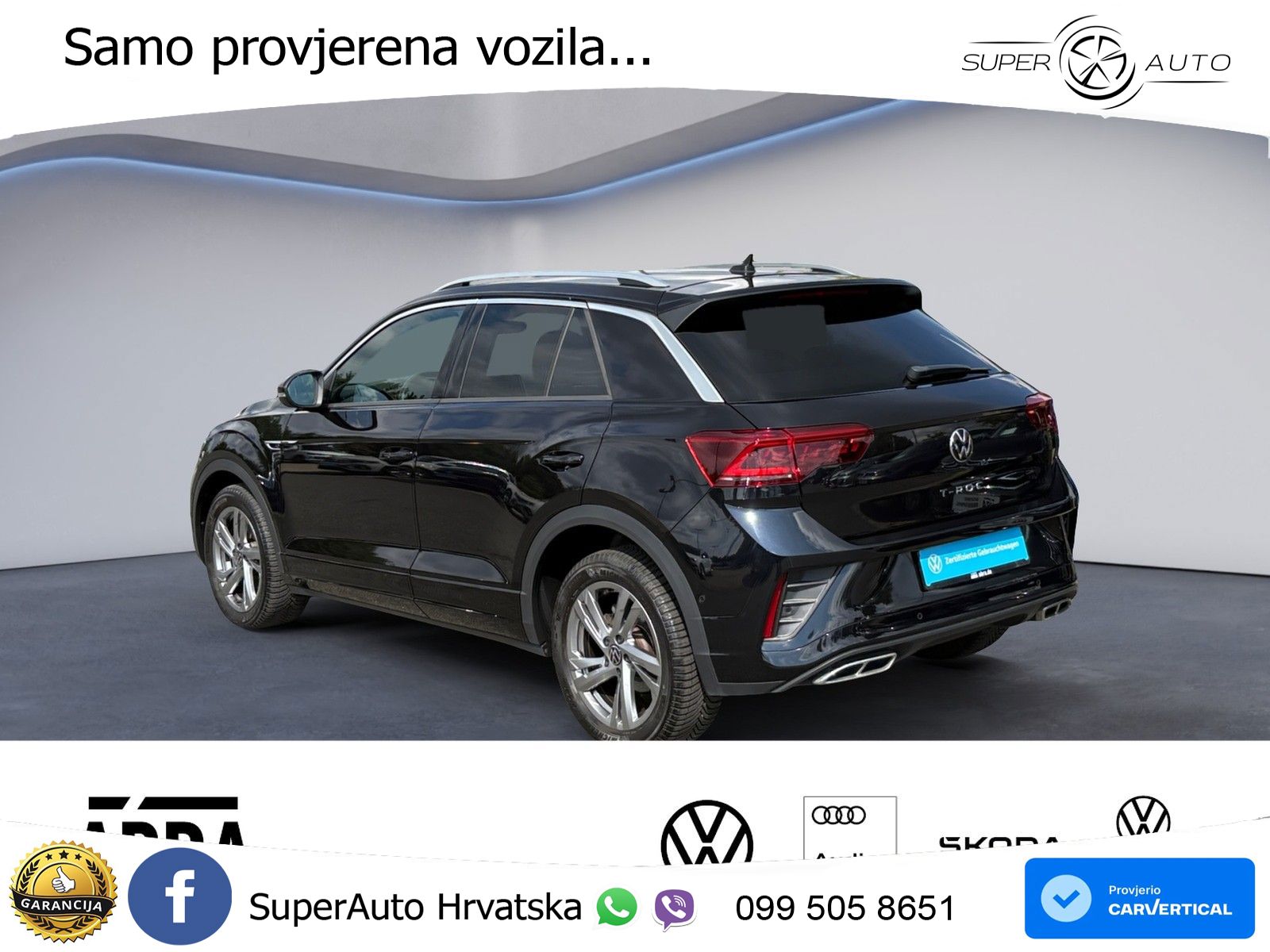 Volkswagen T-Roc I 1.5 TSI (150 KS) DSG MATRIX+GR SJED+KAM