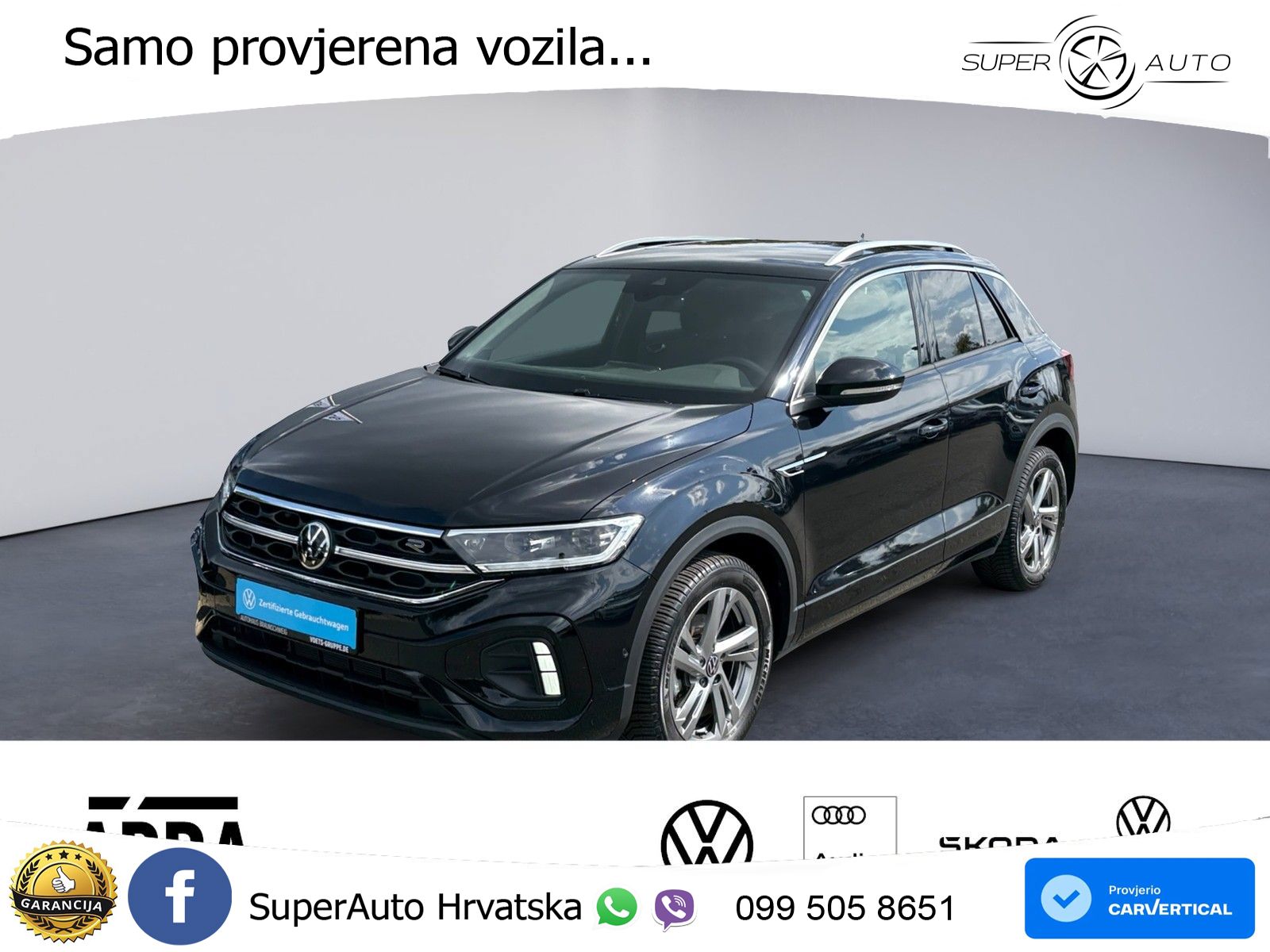 Volkswagen T-Roc I 1.5 TSI (150 KS) DSG MATRIX+GR SJED+KAM
