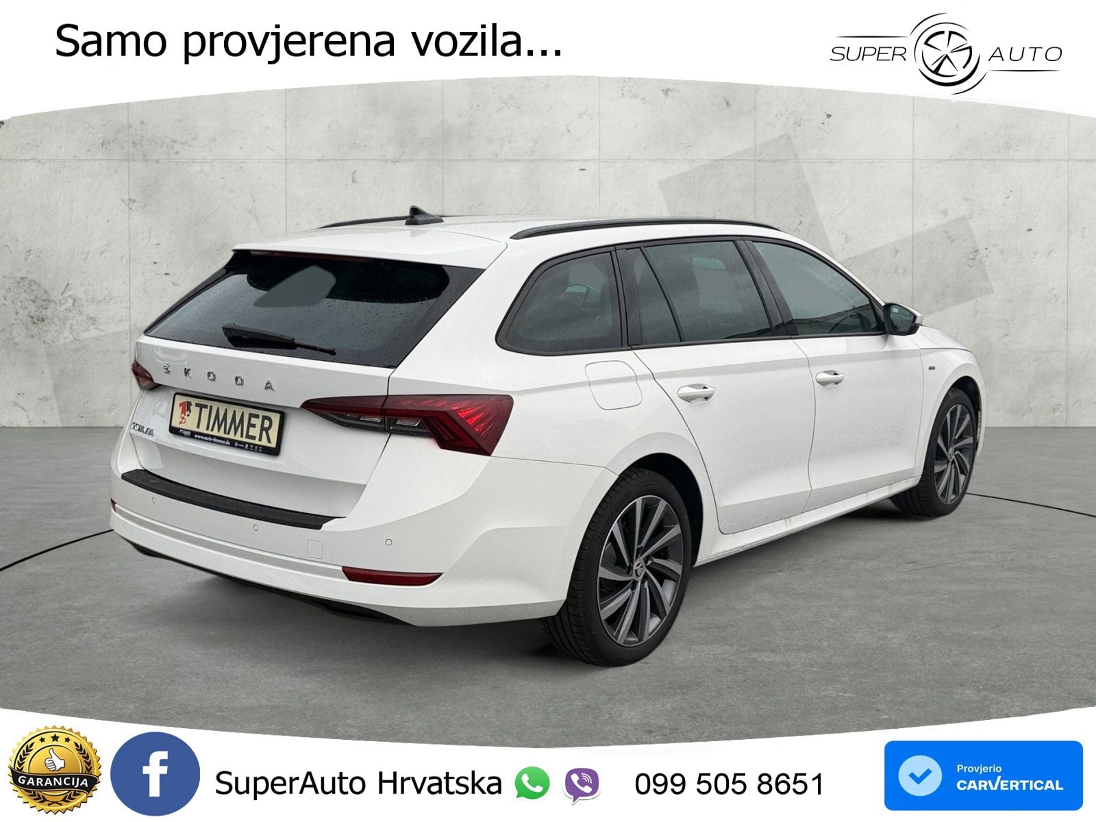 Škoda Octavia Combi 2.0 TDI (150 KS) DSG LED+GR SJED+ACC