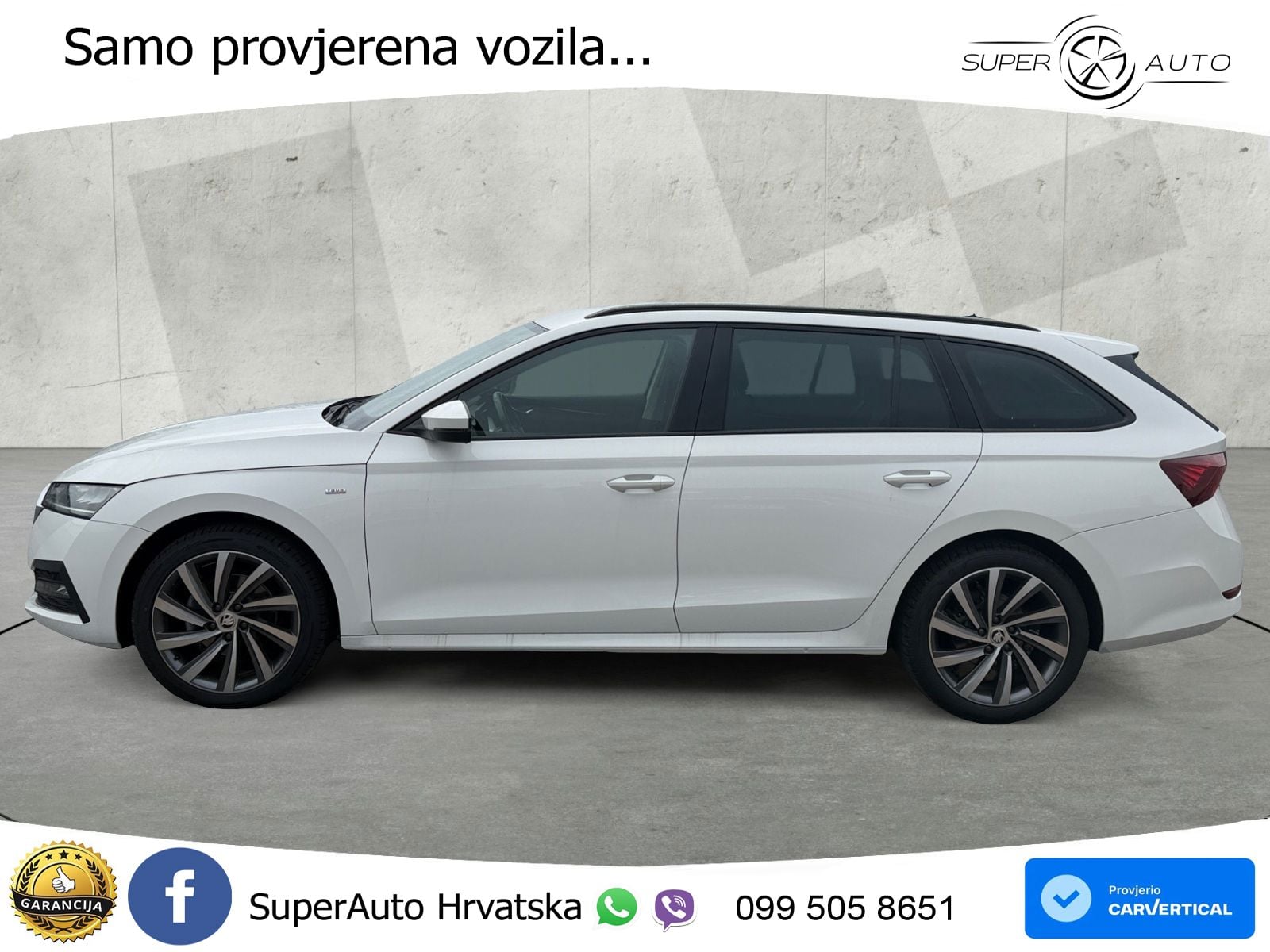 Škoda Octavia Combi 2.0 TDI (150 KS) DSG LED+GR SJED+ACC