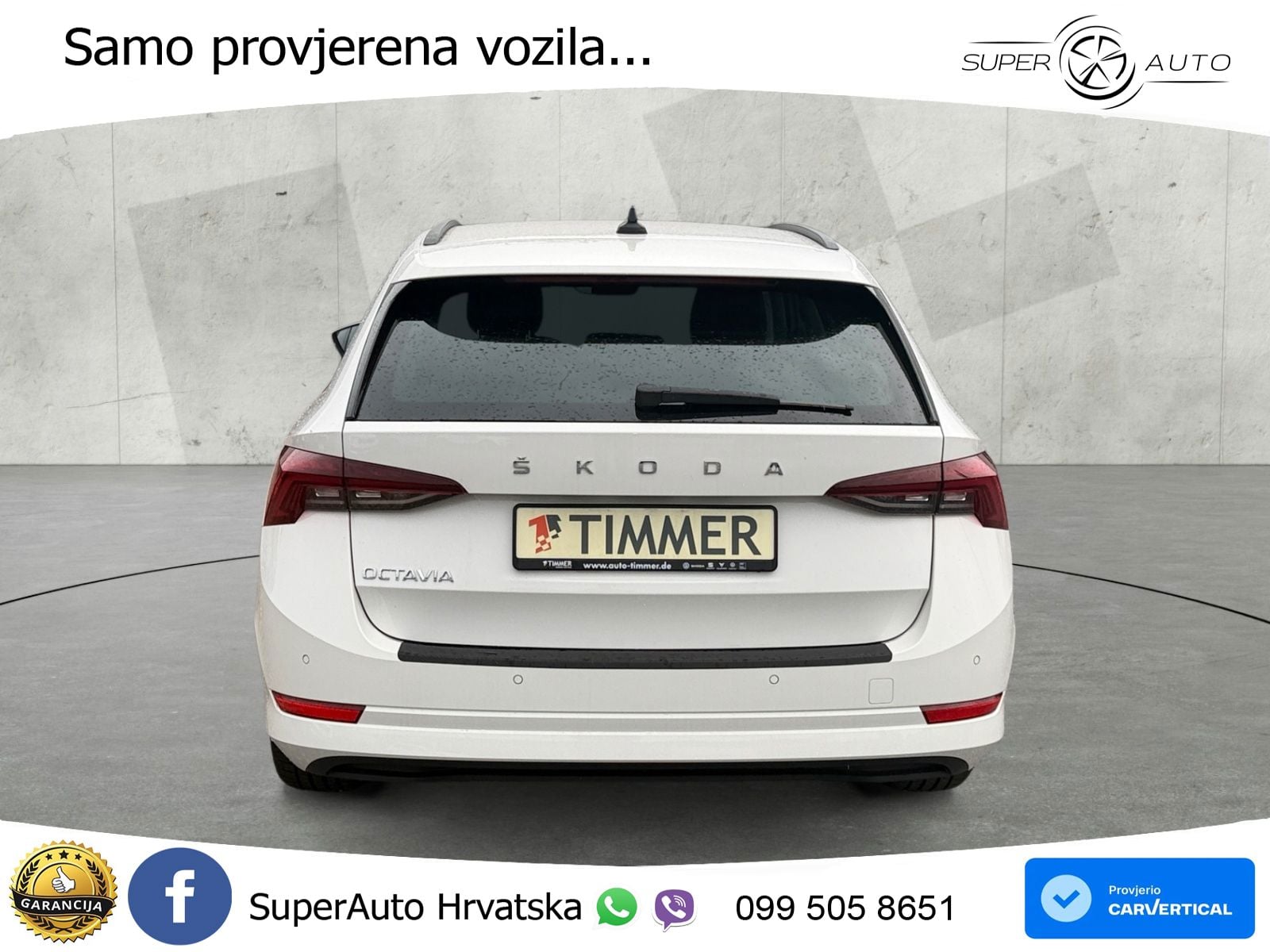 Škoda Octavia Combi 2.0 TDI (150 KS) DSG LED+GR SJED+ACC