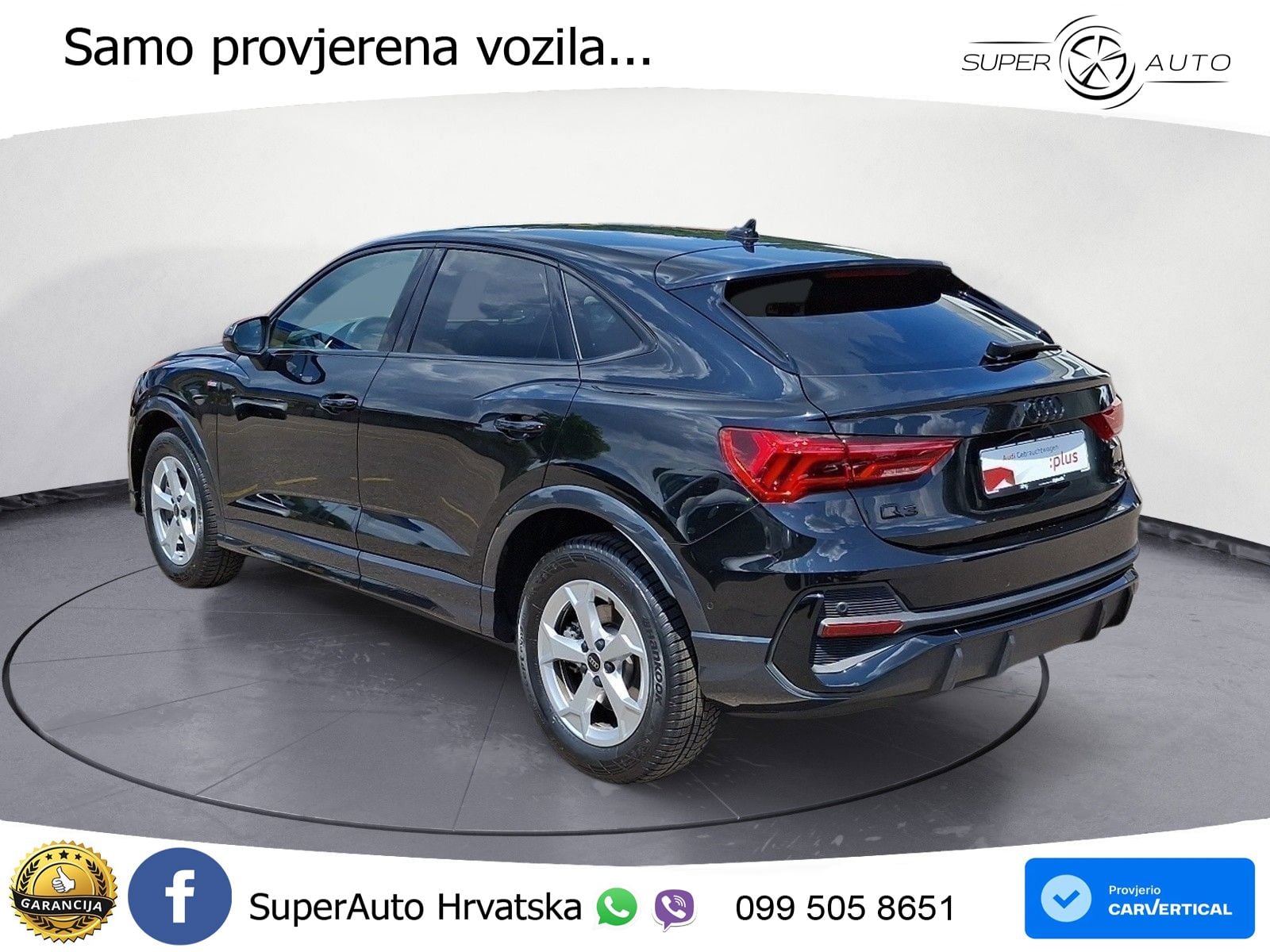 Audi Q3 Sportback 40 TDI (193 KS) quattro S tronic S line MATRIX+GR SJED+KAM