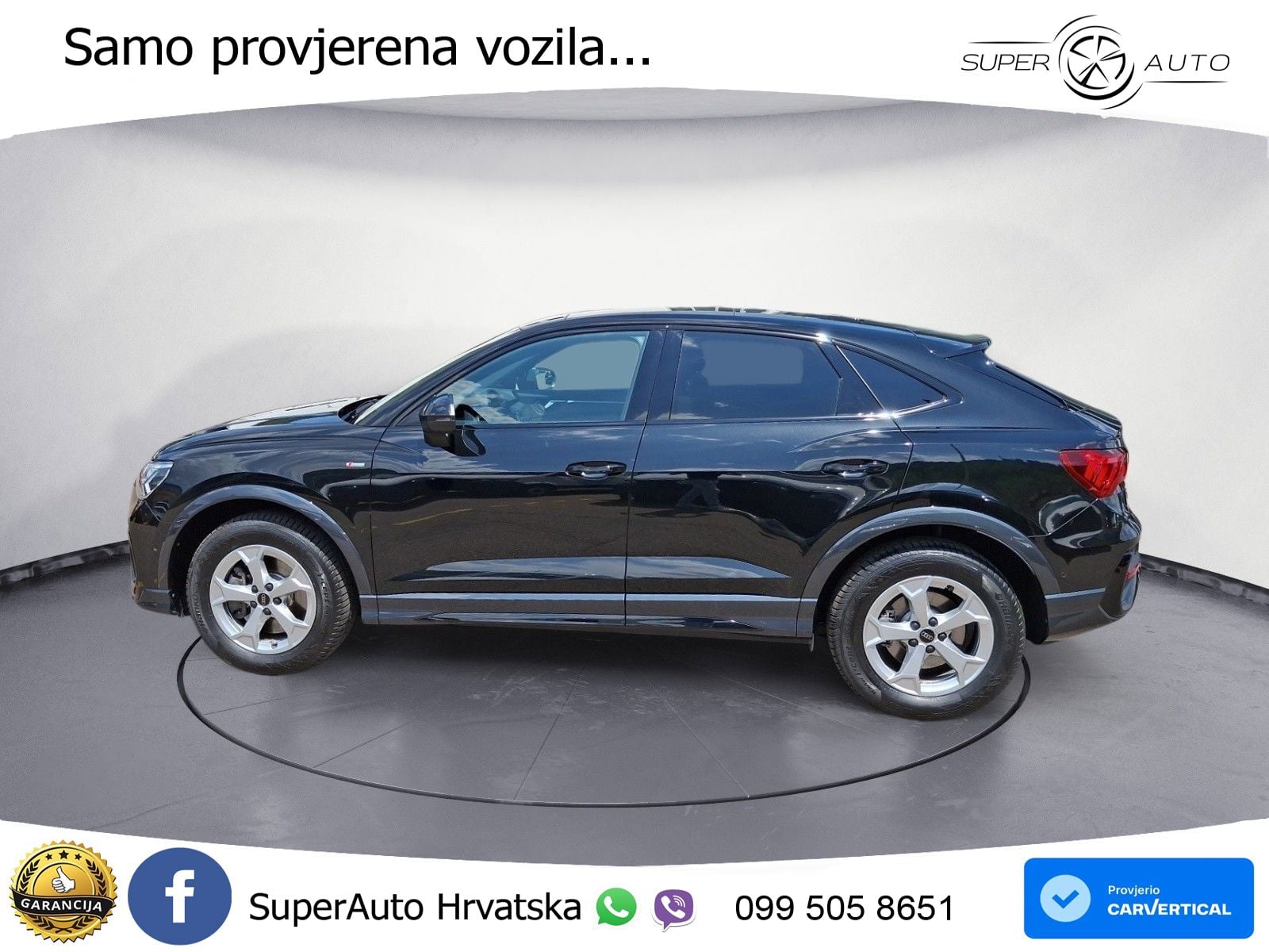 Audi Q3 Sportback 40 TDI (193 KS) quattro S tronic S line MATRIX+GR SJED+KAM