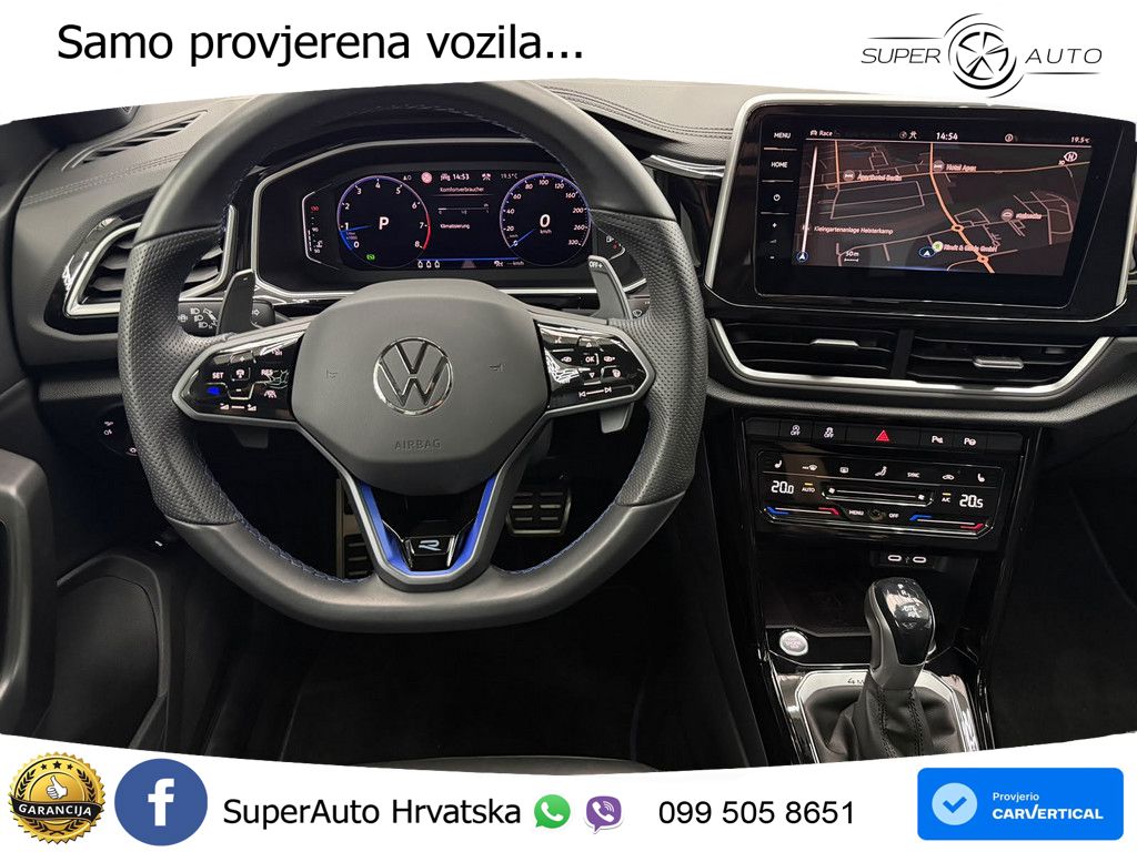 Volkswagen T-Roc I R 2.0 TSI (300 KS) OPF 4M DSG MATRIX+GR SJED+KAM