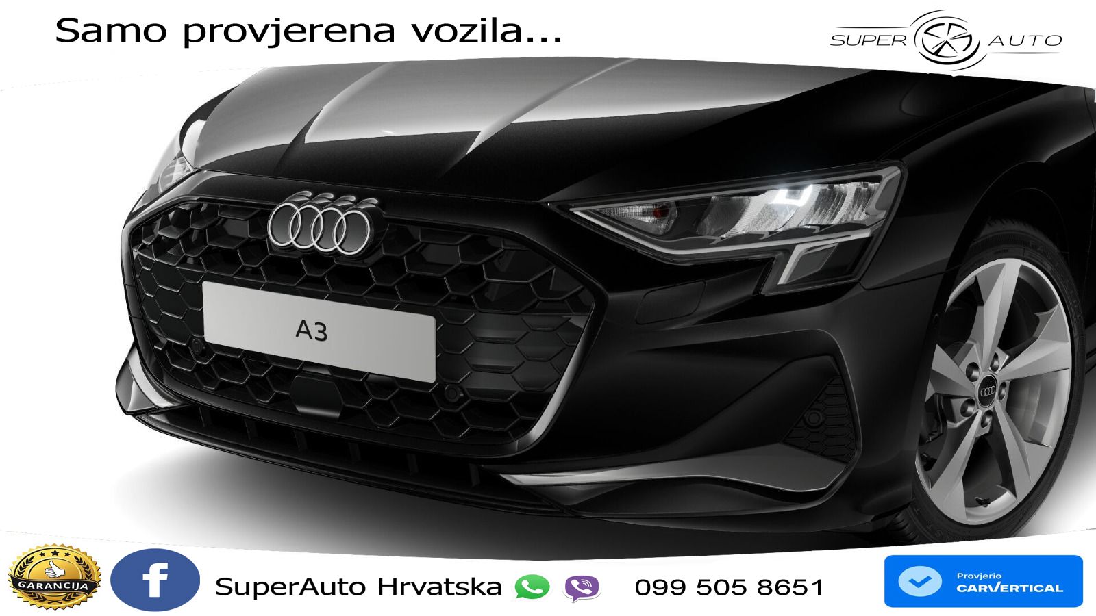 Audi A3 Limuzina 35 TFSI (150 KS) S tronic advanced