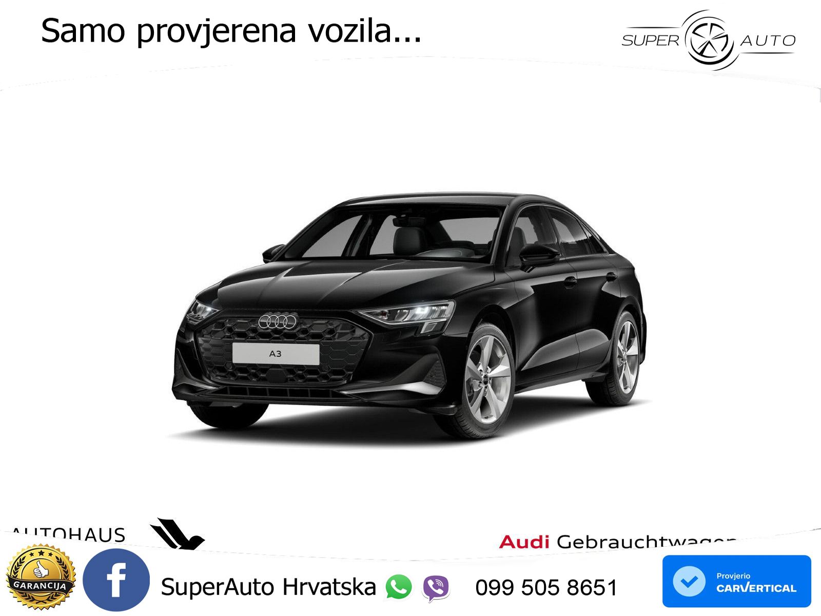 Audi A3 Limuzina 35 TFSI (150 KS) S tronic advanced