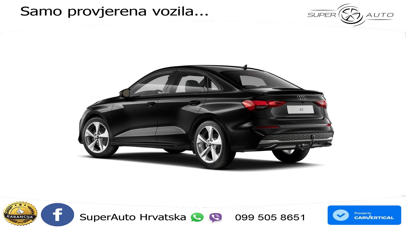 Audi A3 Limuzina 35 TFSI (150 KS) S tronic advanced