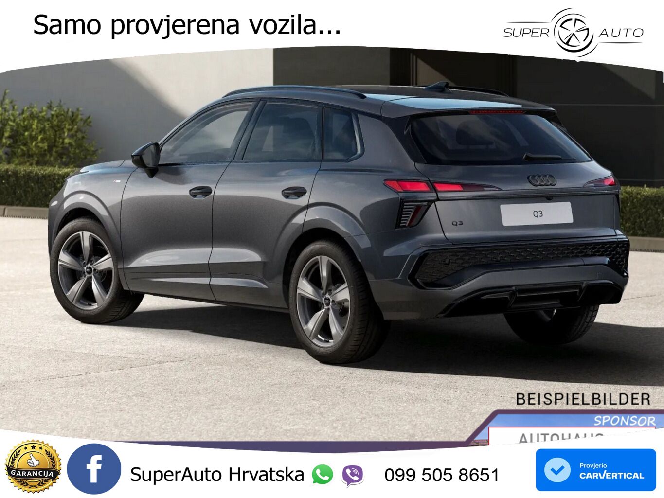 Audi Q3 1.5 TFSI (150 KS) S tronic LED+GR SJED+ACC
