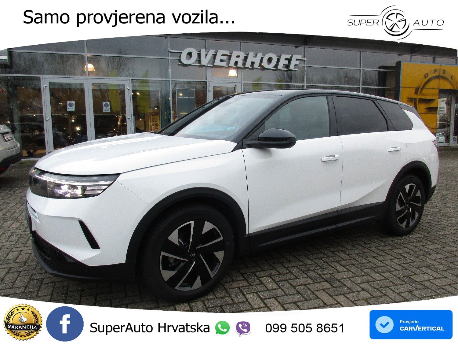 Opel Grandland 1.2 Turbo (145 KS) Hybrid eDCT GS LED+GR SJED+ACC