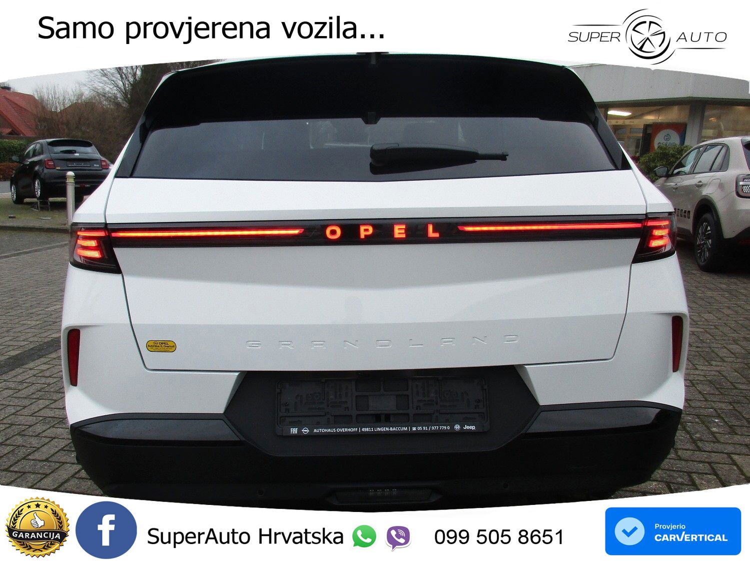 Opel Grandland 1.2 Turbo (145 KS) Hybrid eDCT GS LED+GR SJED+ACC