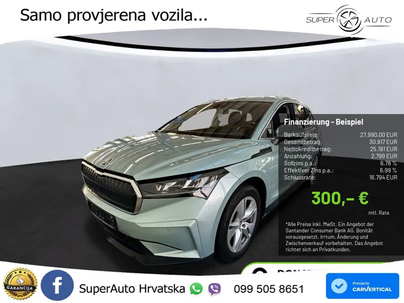 Škoda Enyaq iV 80 82 kWh (204 KS) Loft LED+GR SJED+ACC