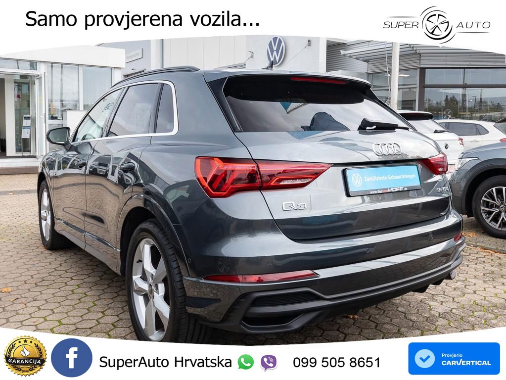 Audi Q3 35 TFSI (150 KS) S tronic S line MATRIX+GR SJED+KAM