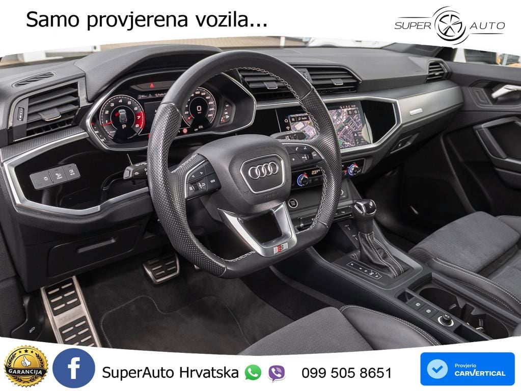 Audi Q3 35 TFSI (150 KS) S tronic S line MATRIX+GR SJED+KAM