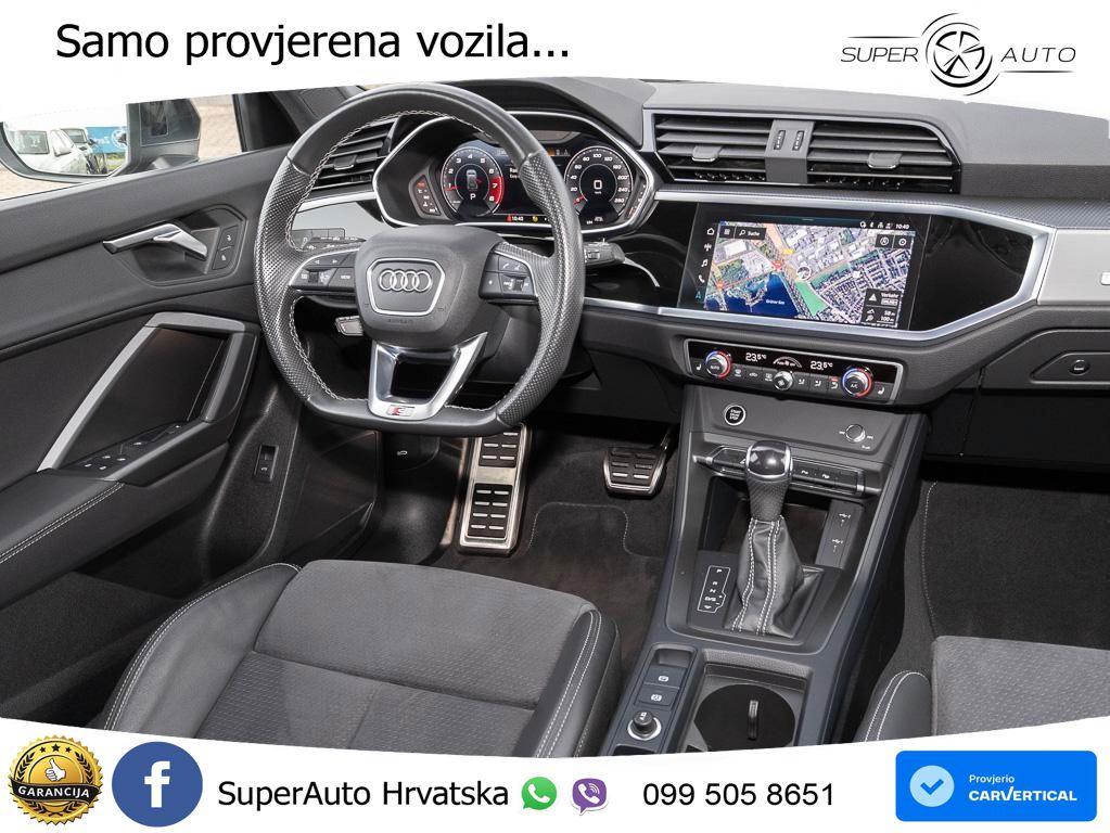 Audi Q3 35 TFSI (150 KS) S tronic S line MATRIX+GR SJED+KAM