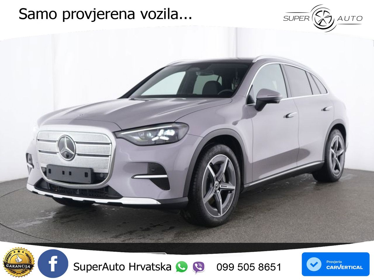 Mercedes GLC 400 94 kWh (489 KS) 4MATIC EQ Technology ZRAČNI+ACC+GR SJED+KAM+PANO