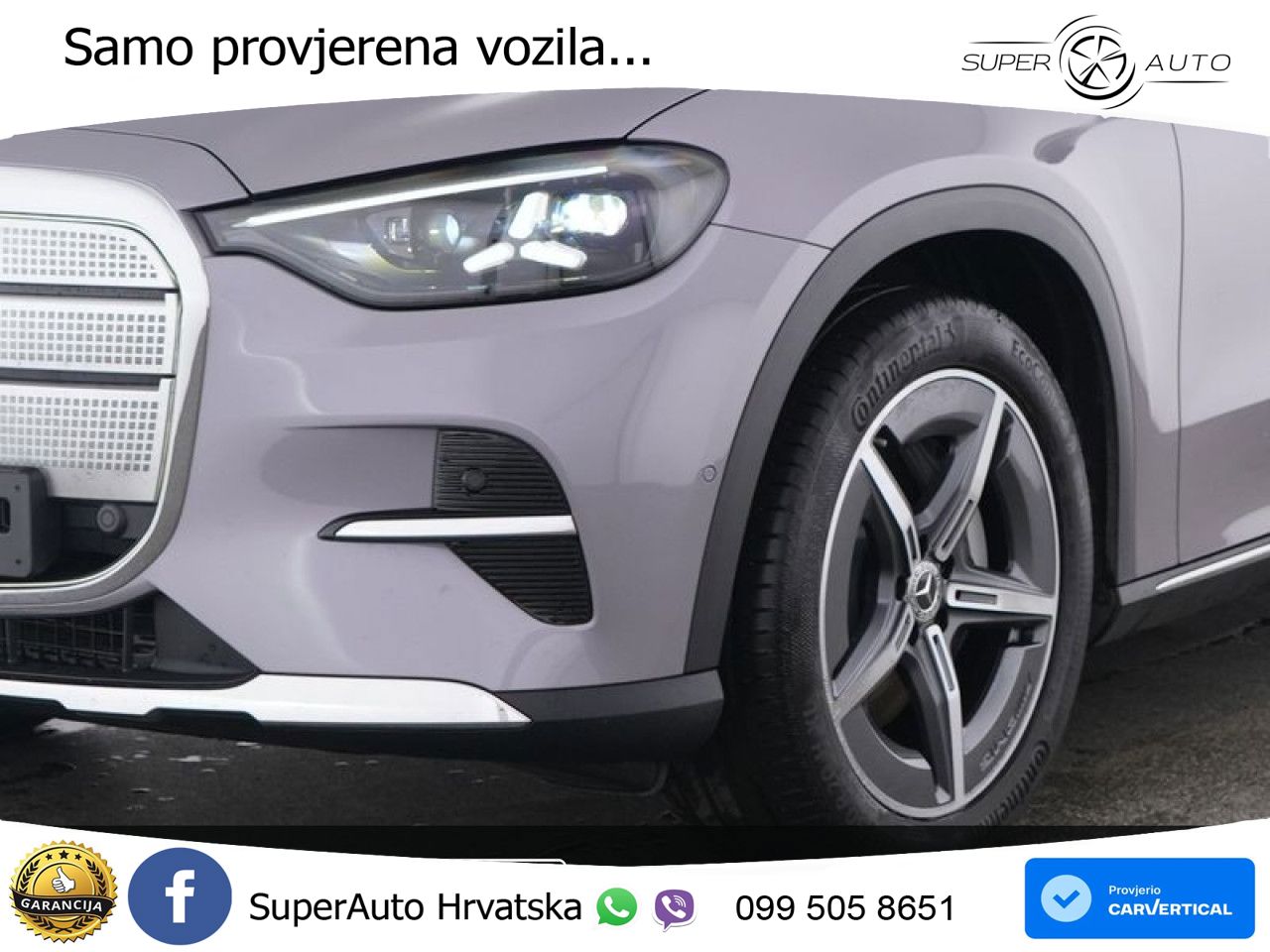 Mercedes GLC 400 94 kWh (489 KS) 4MATIC EQ Technology ZRAČNI+ACC+GR SJED+KAM+PANO