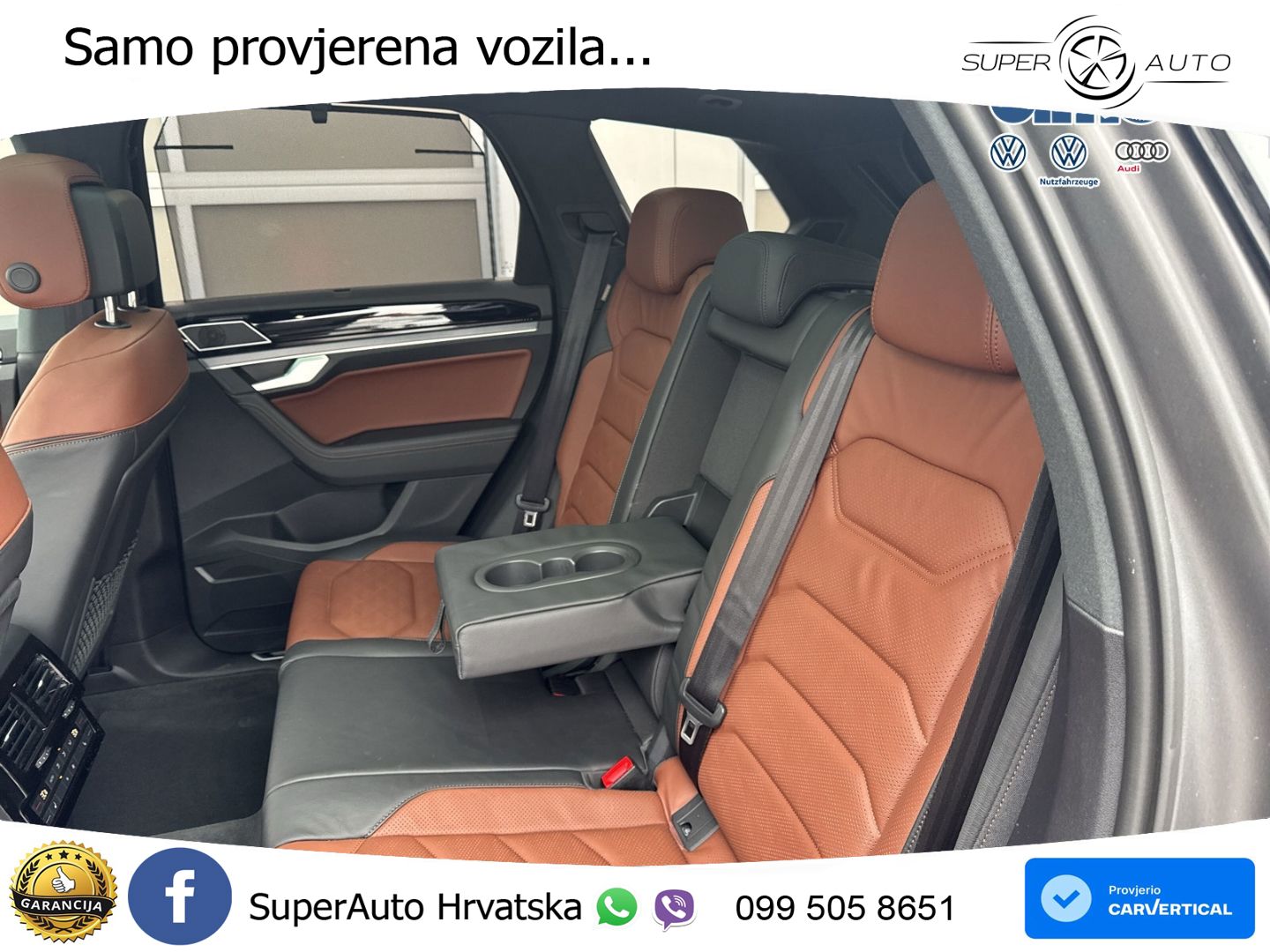 Volkswagen Touareg 3.0 V6 TDI (286 KS) 4MOTION Tiptronic ZRAČNI+ACC+GR SJED+KAM+PANO