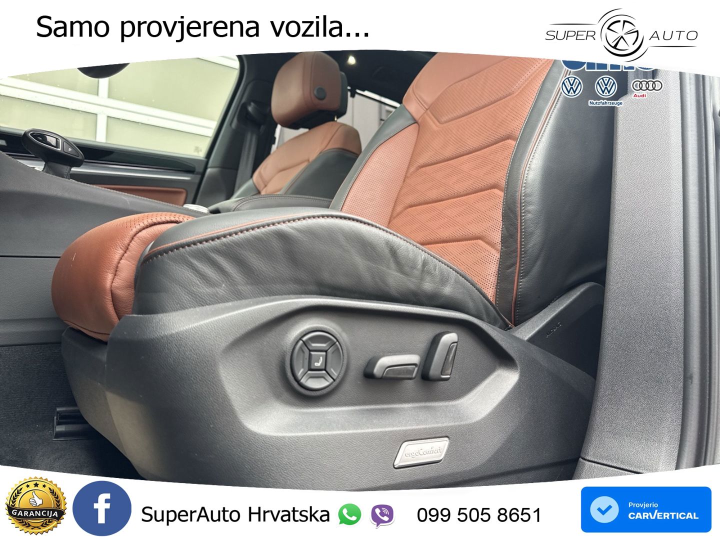 Volkswagen Touareg 3.0 V6 TDI (286 KS) 4MOTION Tiptronic ZRAČNI+ACC+GR SJED+KAM+PANO