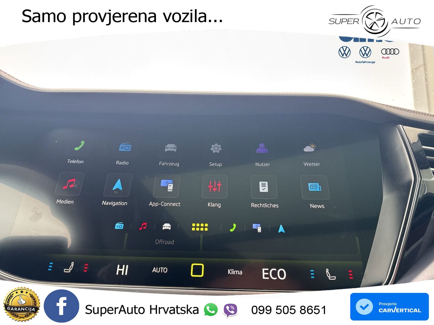 Volkswagen Touareg 3.0 V6 TDI (286 KS) 4MOTION Tiptronic ZRAČNI+ACC+GR SJED+KAM+PANO